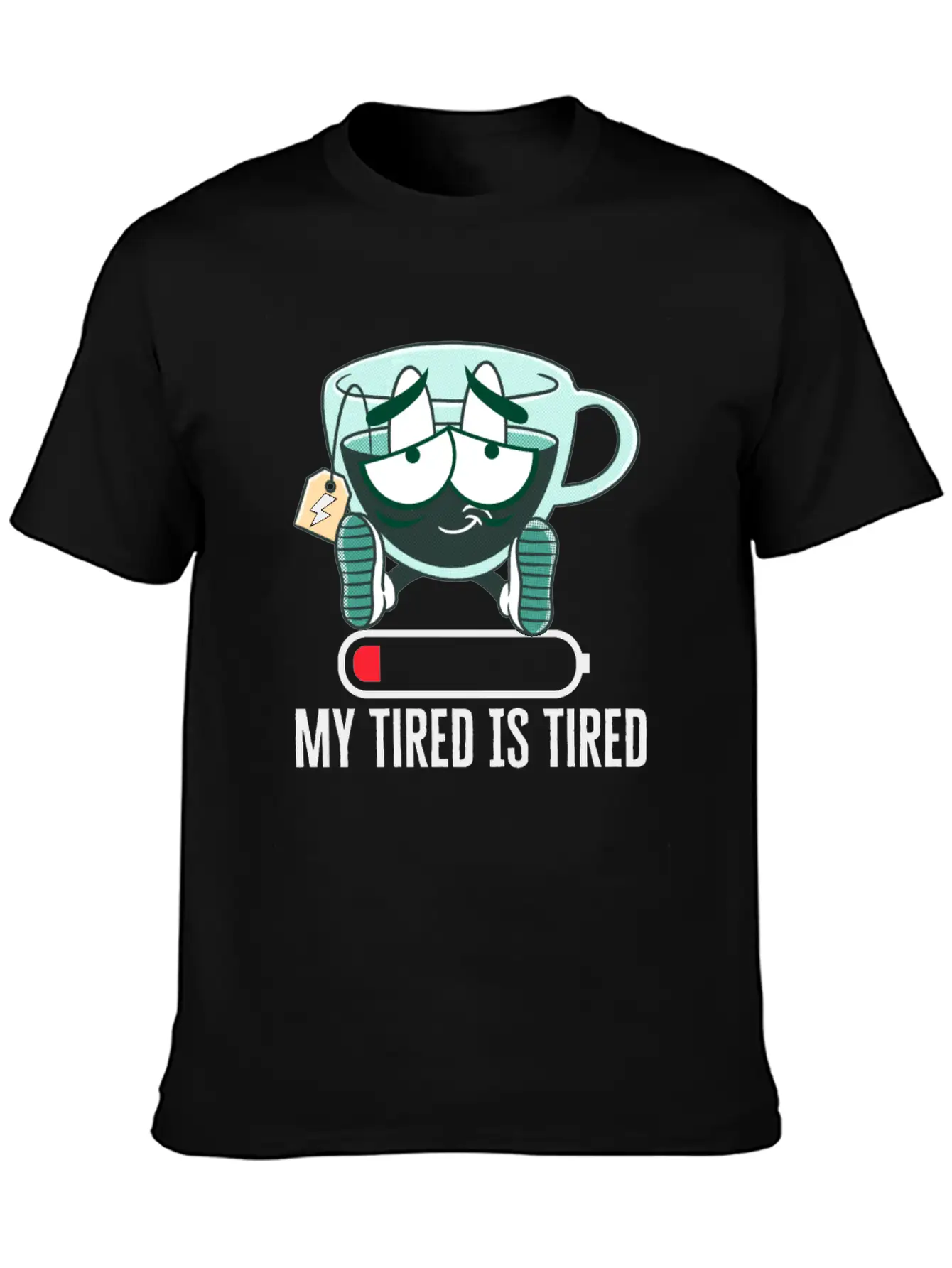 My Tired IS Tired W Classic Fit Graphic Tee For Daily Comfort – Unisex Cotton Shirt
