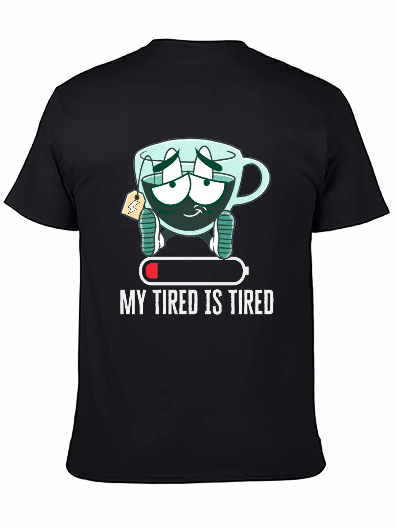 My Tired IS Tired W Classic Fit Graphic Tee For Daily Comfort – Unisex Cotton Shirt