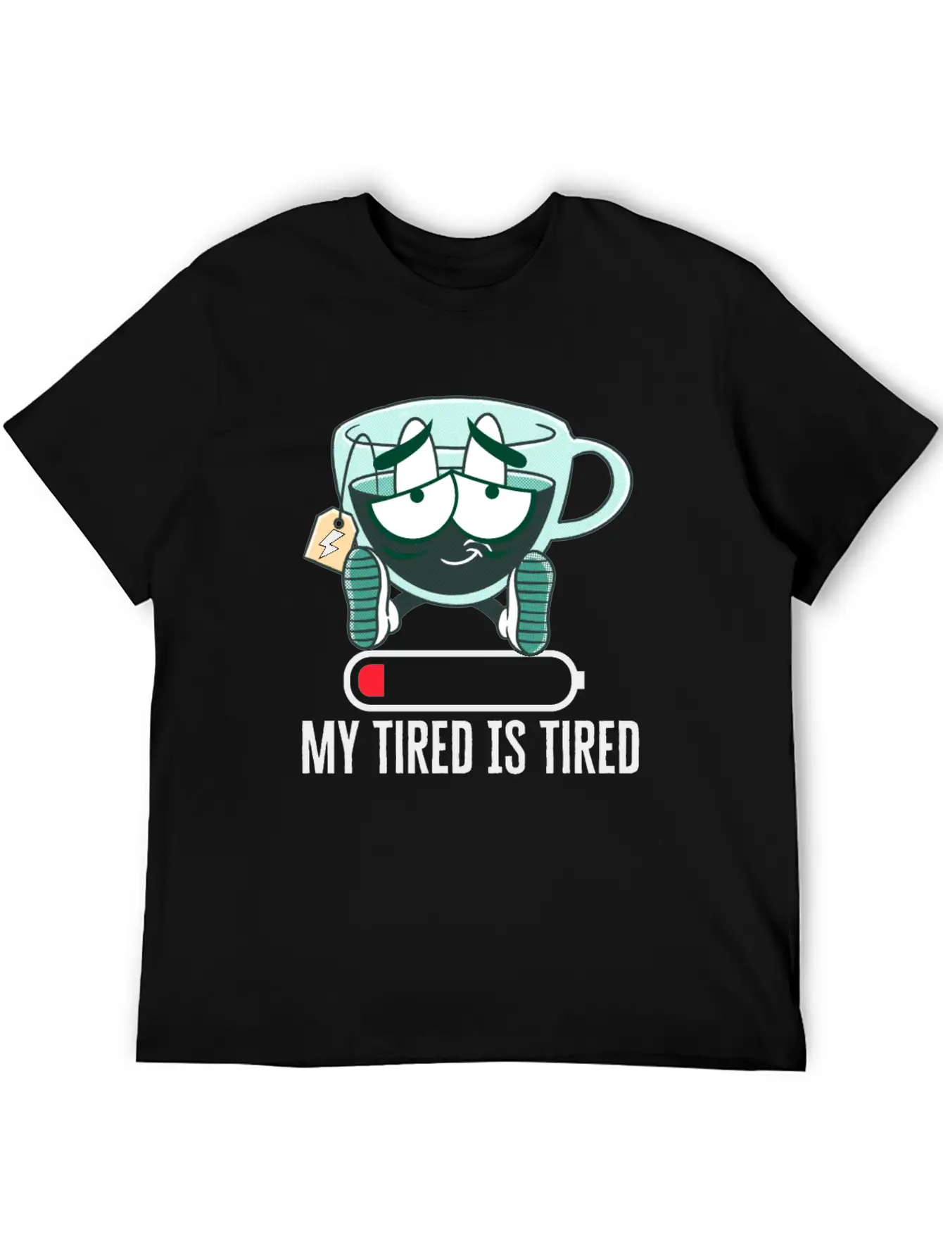 My Tired IS Tired W Classic Fit Graphic Tee For Daily Comfort – Unisex Cotton Shirt