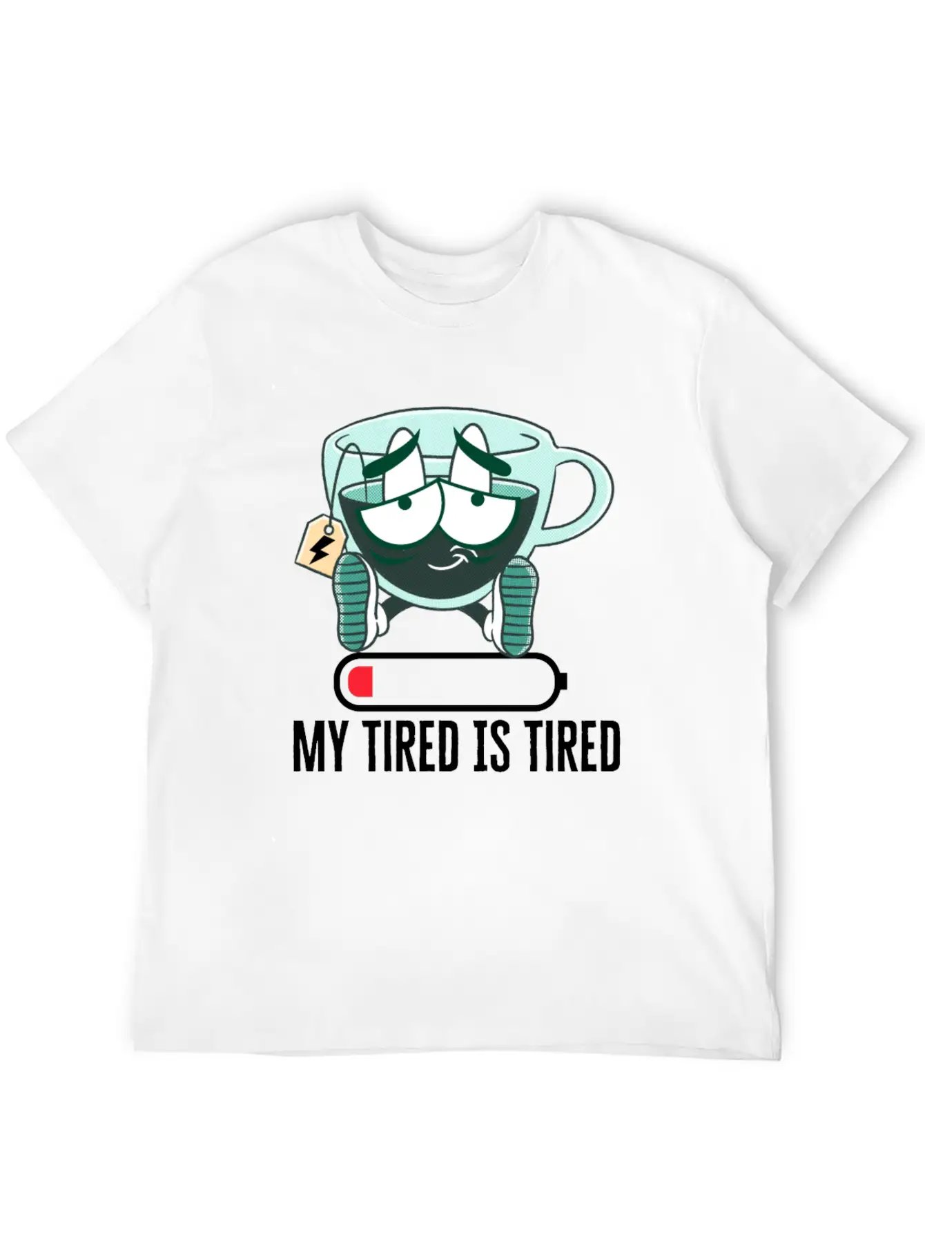 My Tired IS Tired W Classic Fit Graphic Tee For Daily Comfort – Unisex Cotton Shirt