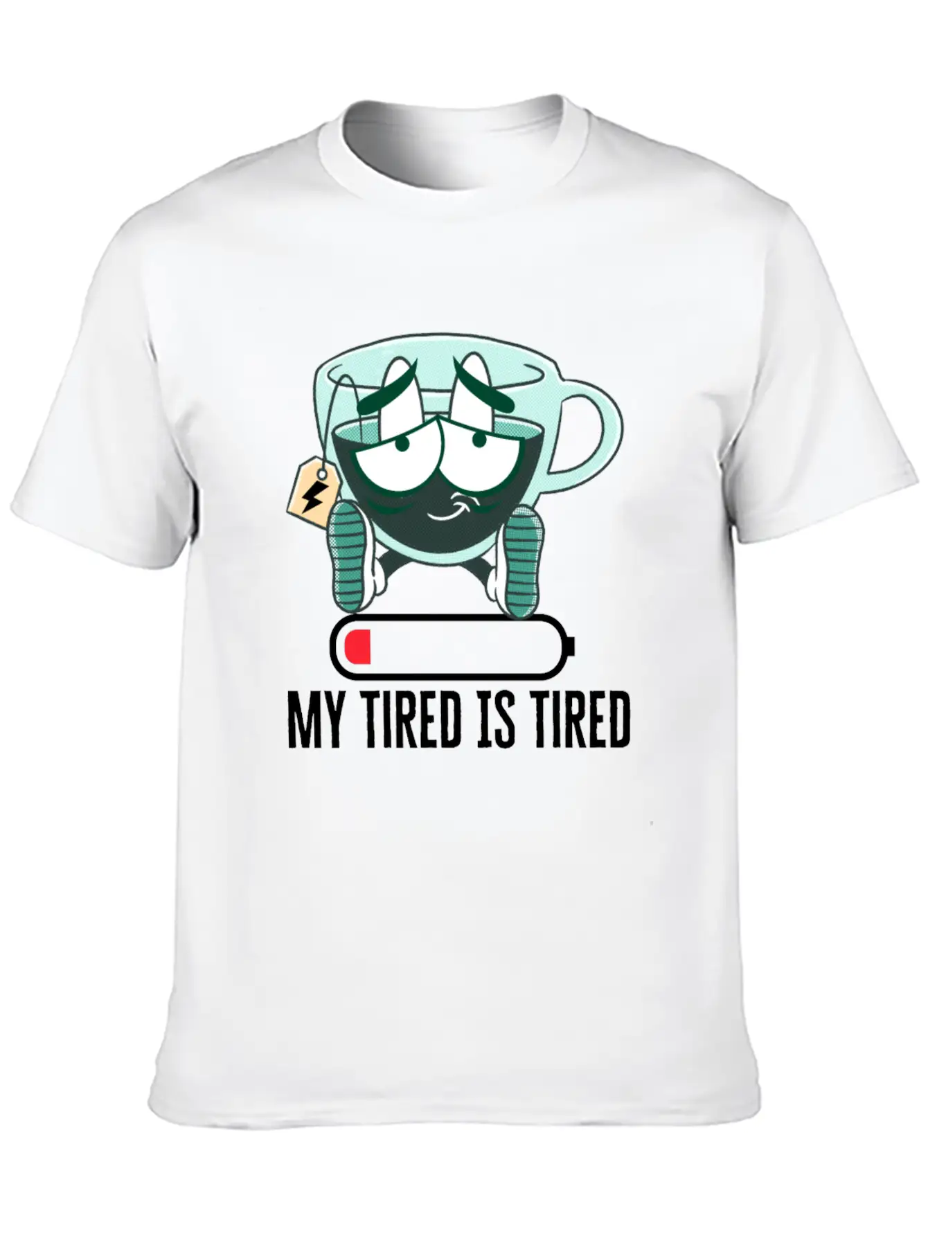 My Tired IS Tired W Classic Fit Graphic Tee For Daily Comfort – Unisex Cotton Shirt