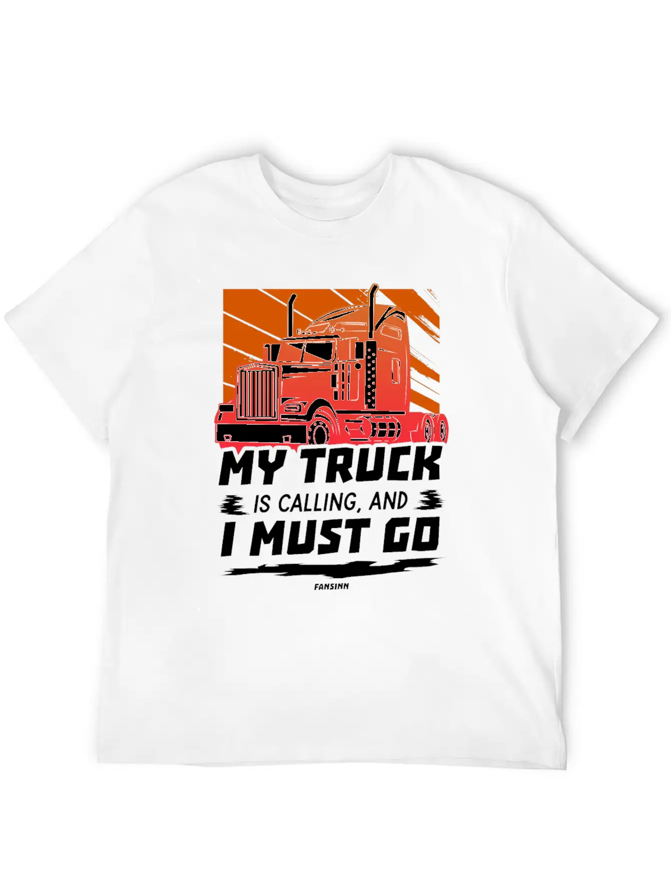 My Truck Is Calling And I Must Go Unisex Casual T-Shirt – Clean Design For Daily Comfort