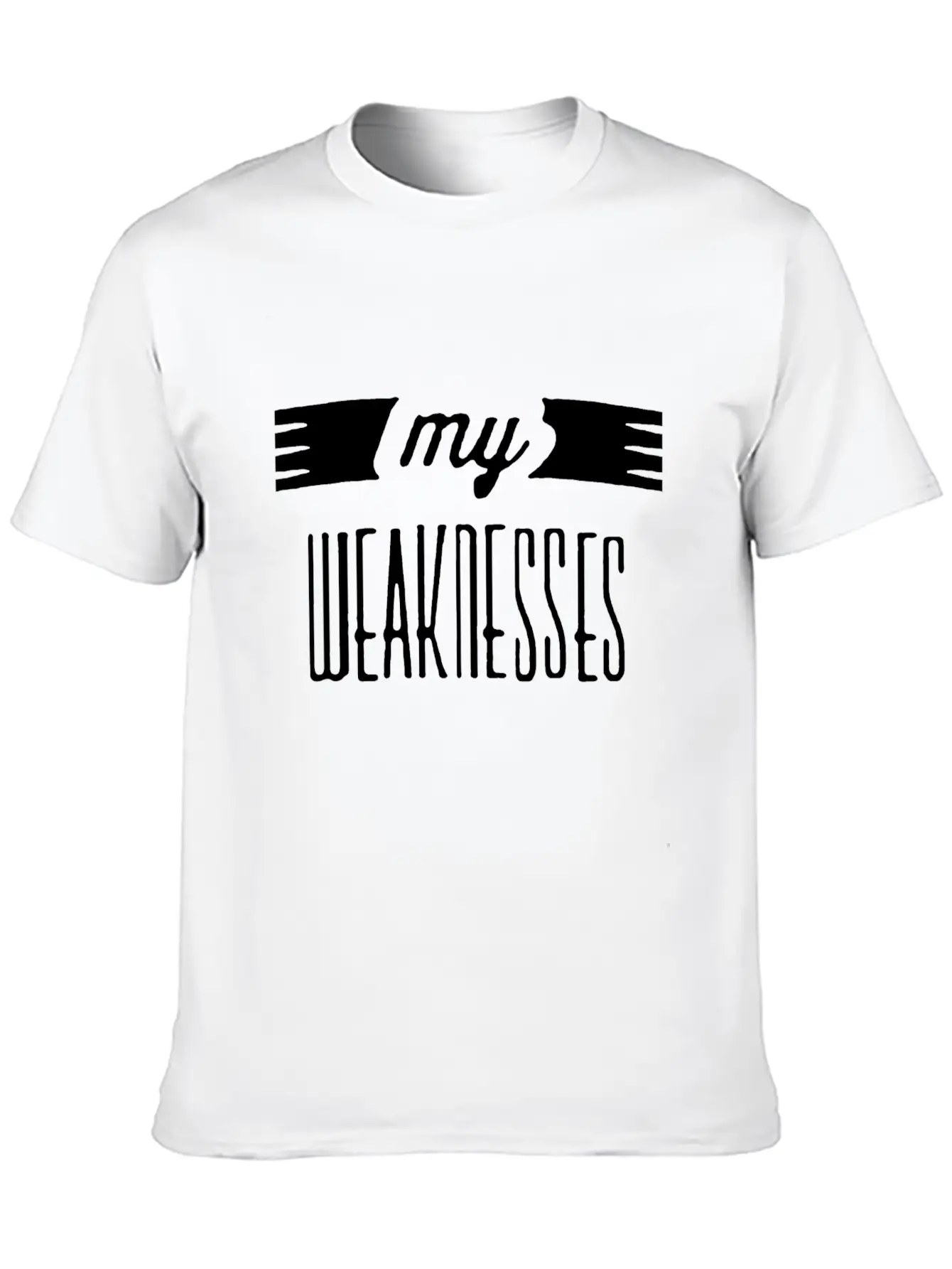 My Weaknesses Style Essential Cotton Tee For Daily Outfits – Unisex Style