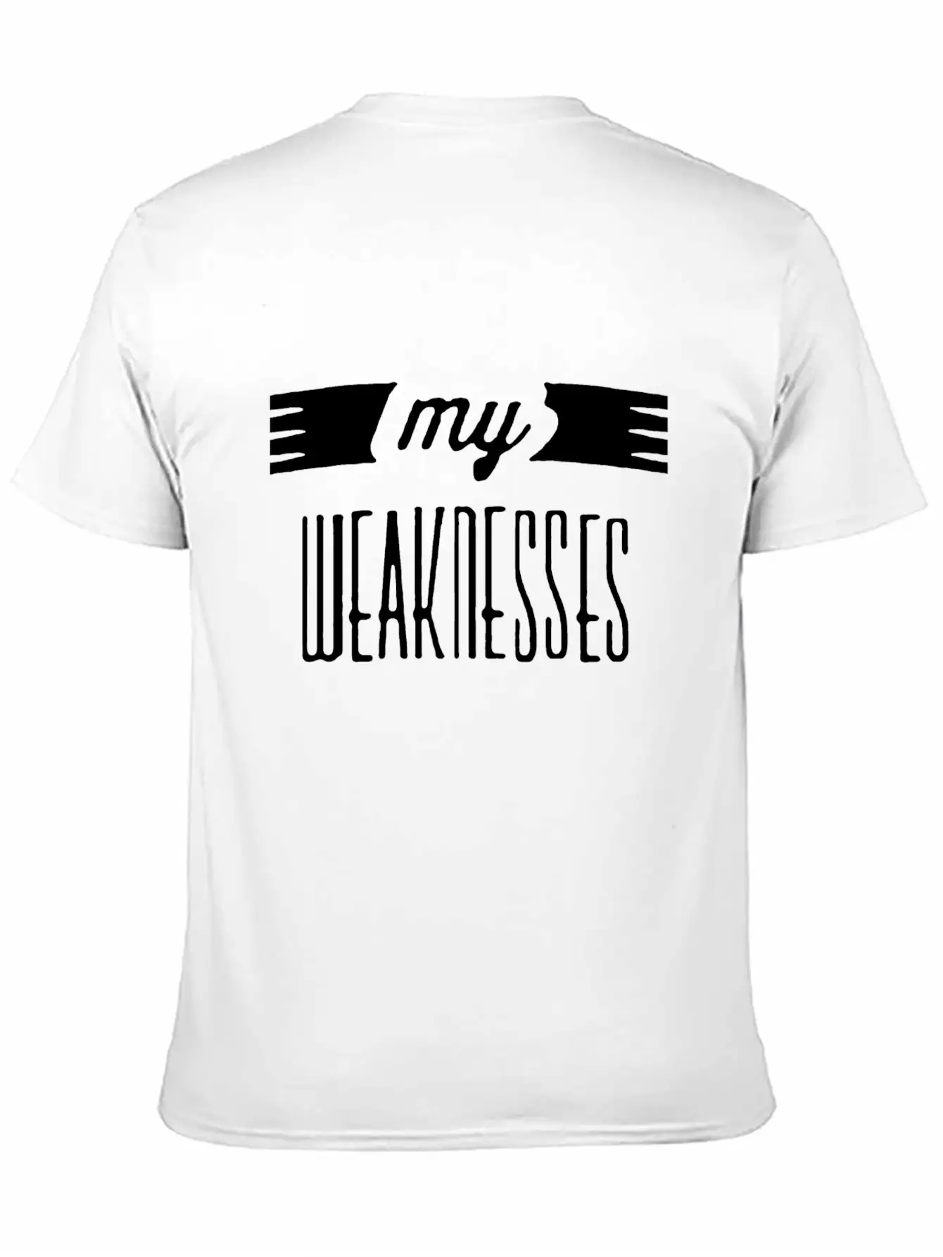 My Weaknesses Style Essential Cotton Tee For Daily Outfits – Unisex Style