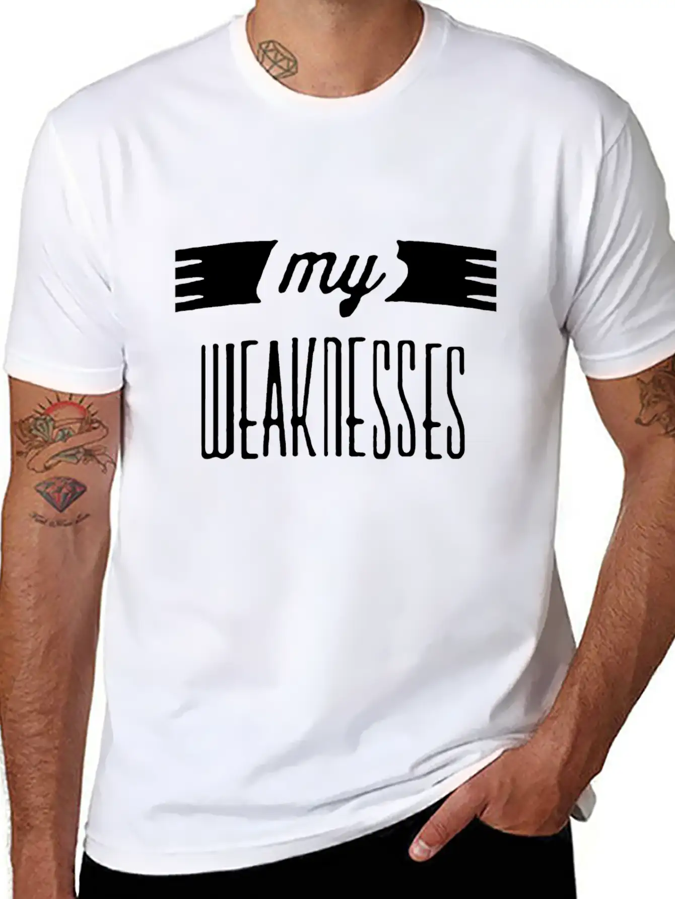My Weaknesses Style Essential Cotton Tee For Daily Outfits – Unisex Style