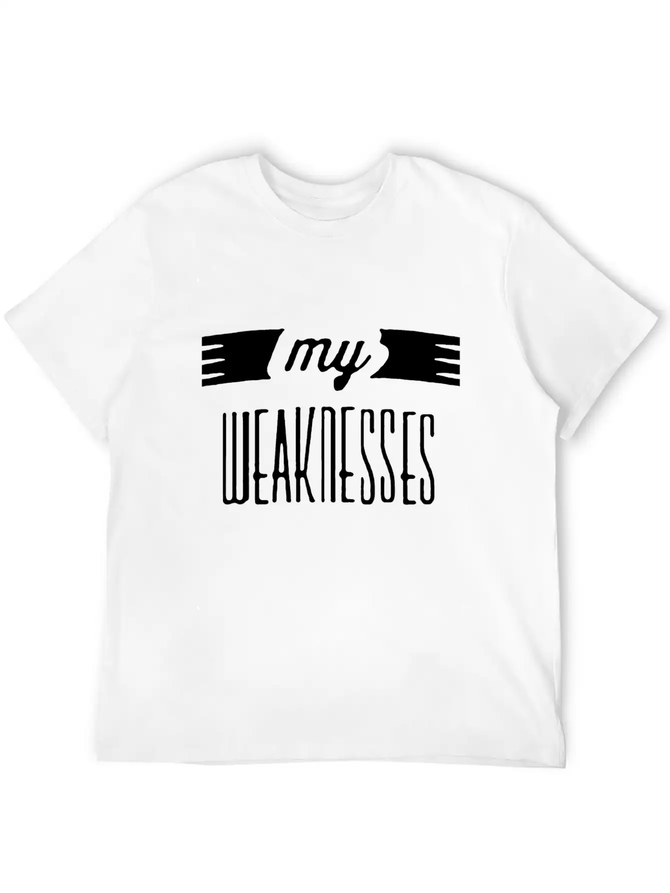 My Weaknesses Style Essential Cotton Tee For Daily Outfits – Unisex Style