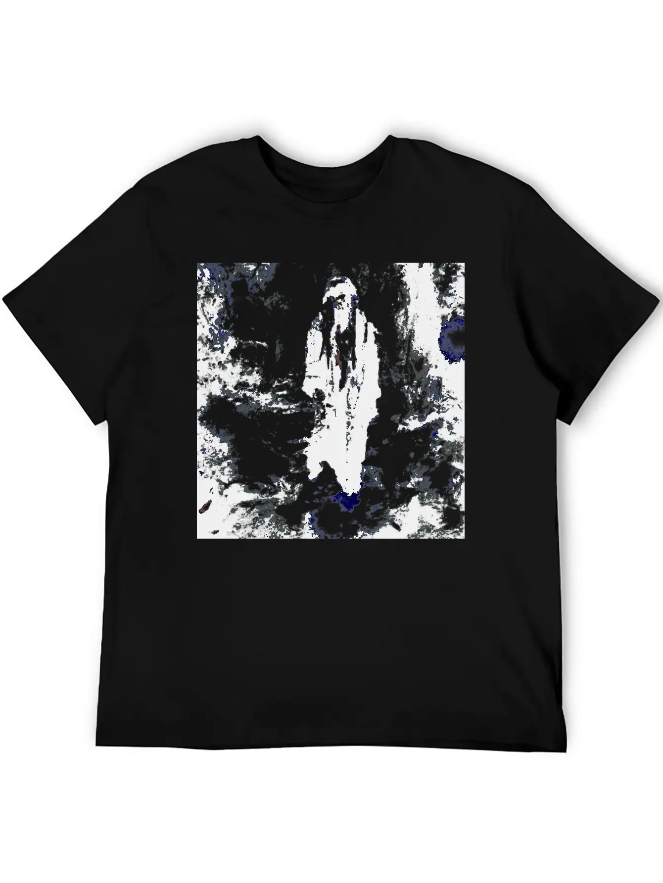 Mysterious Hooded Figure In Enchanted Forest Modern Fit Casual T-Shirt ��� Clean And Versatile Design