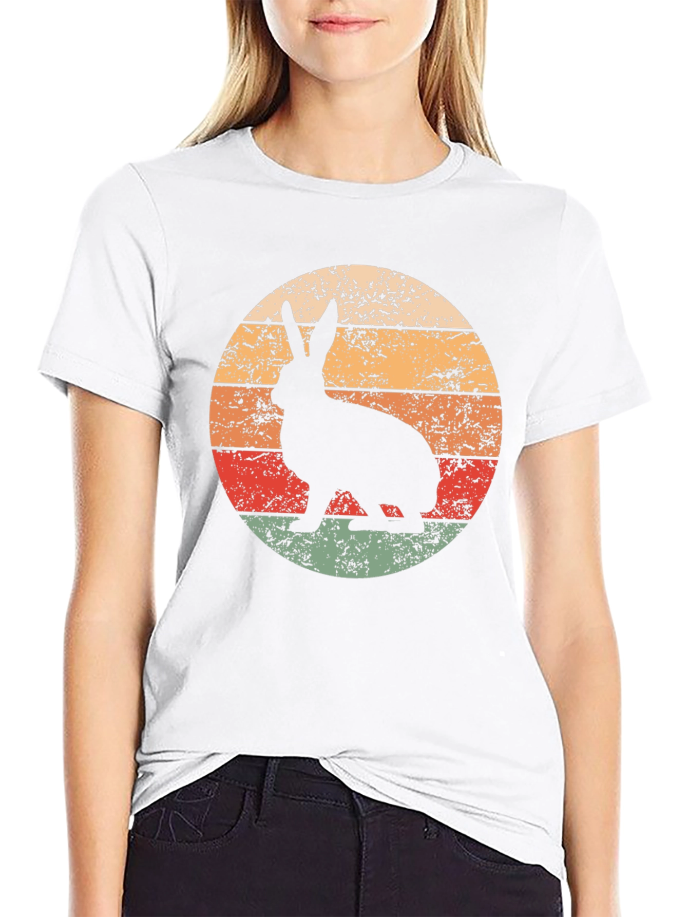 Retro Rabbit Graphic Tee