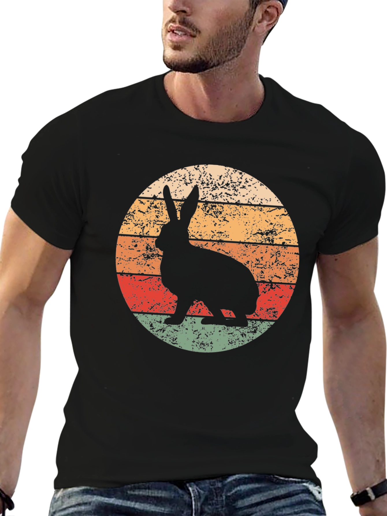 Retro Rabbit Graphic Tee