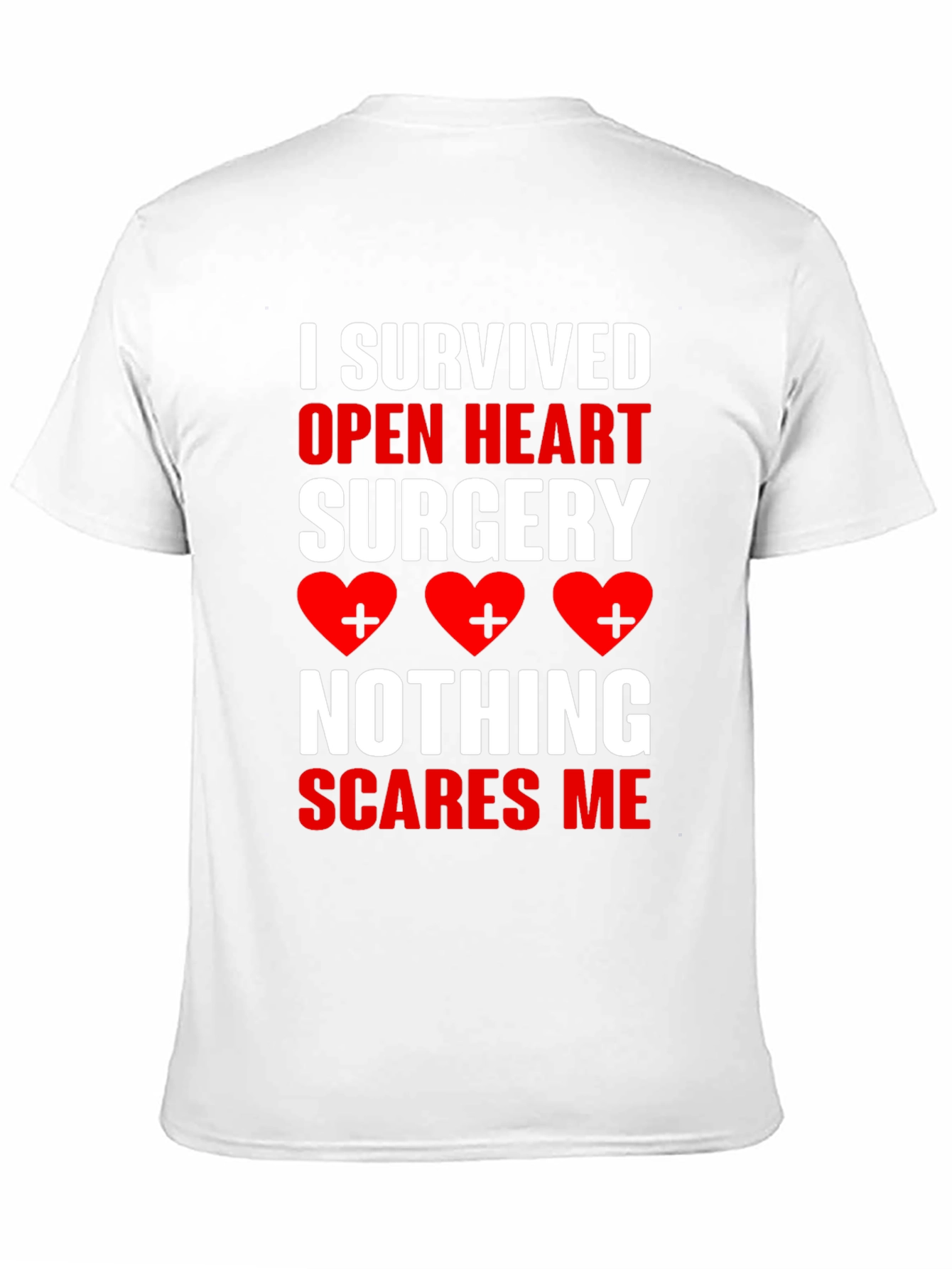 Open Heart Surgery Survivor Graphic T-Shirt