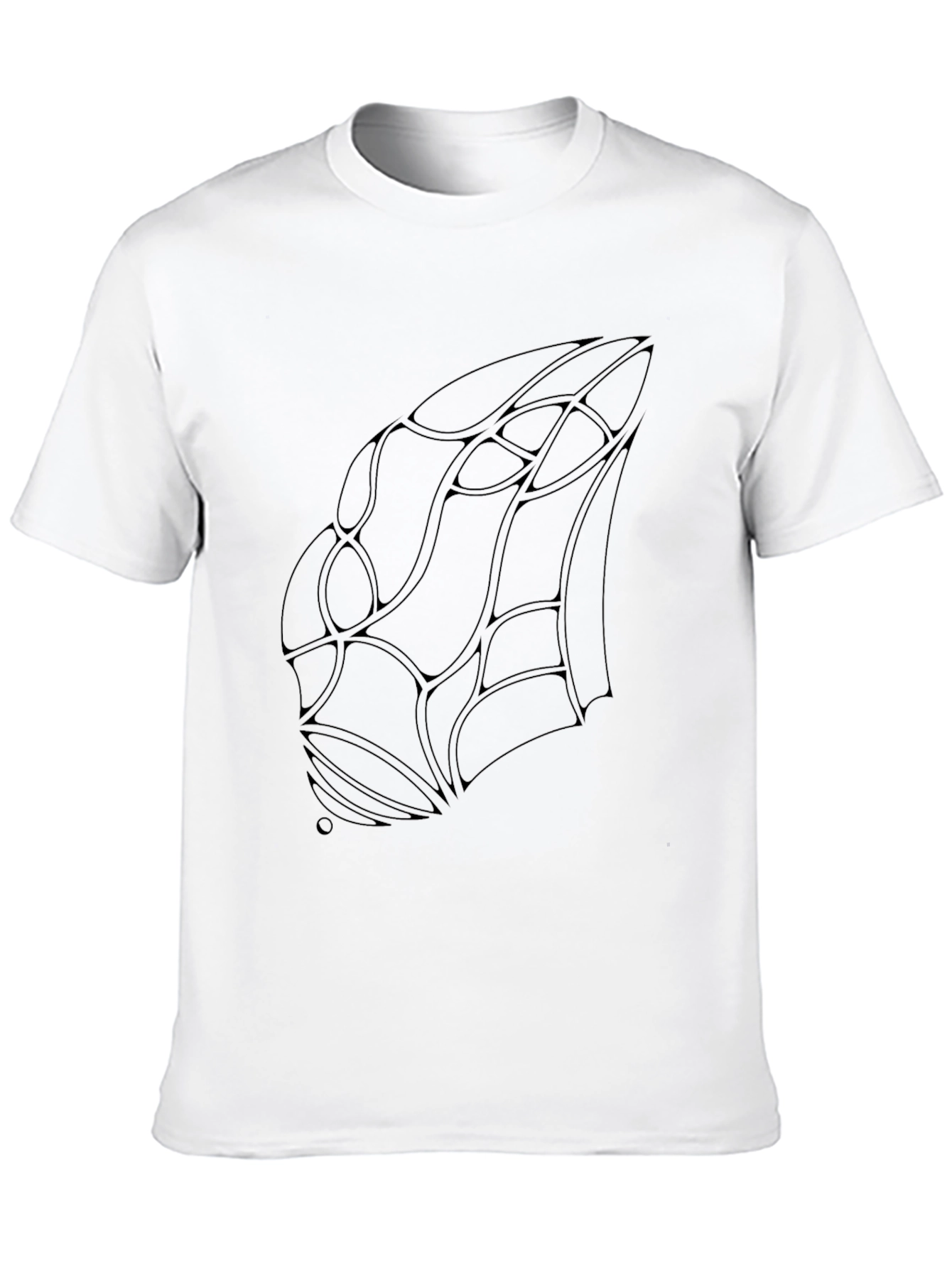 Abstract Black T-Shirt