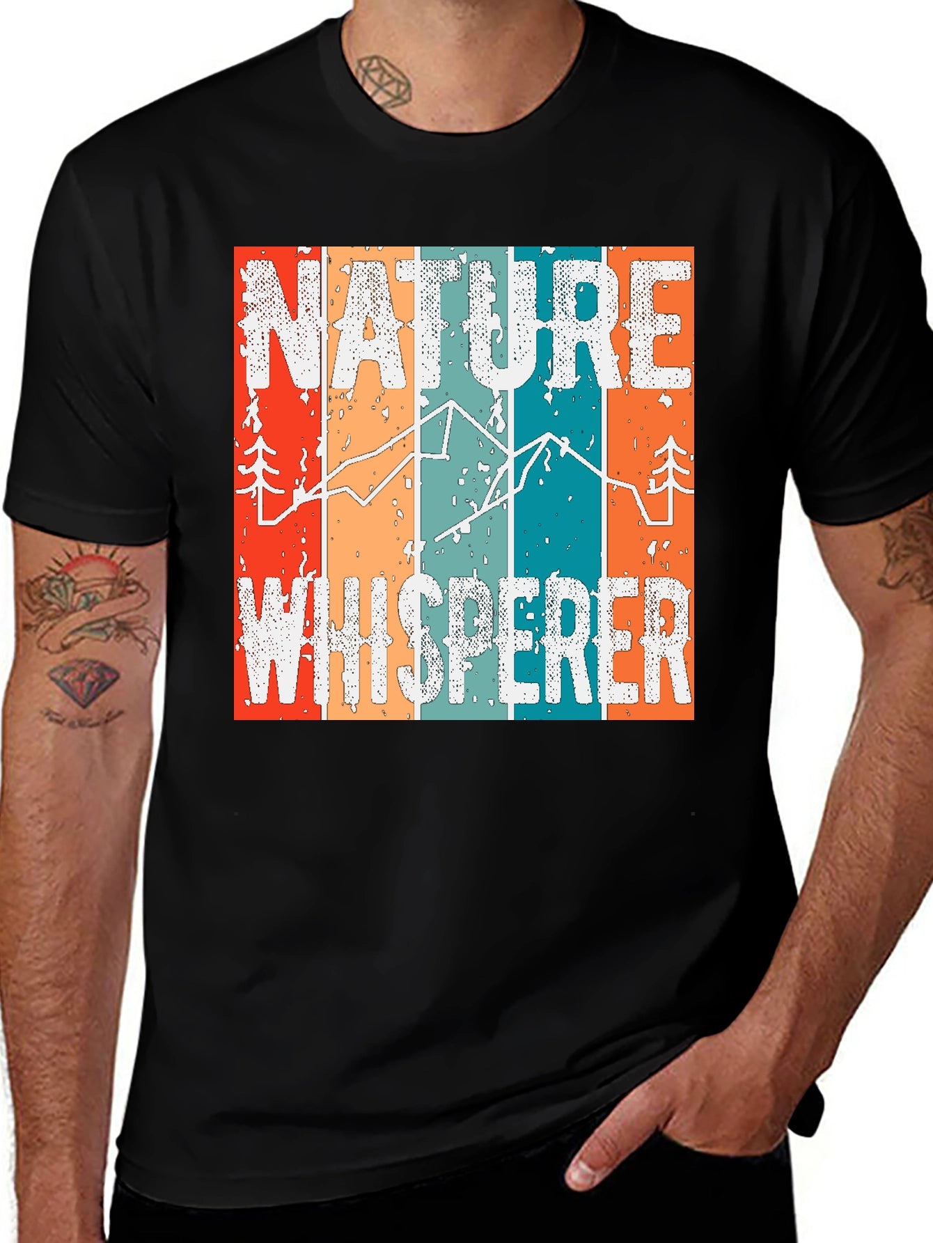 Nature Whisperer Graphic Tee - Outdoor Adventure Shirt