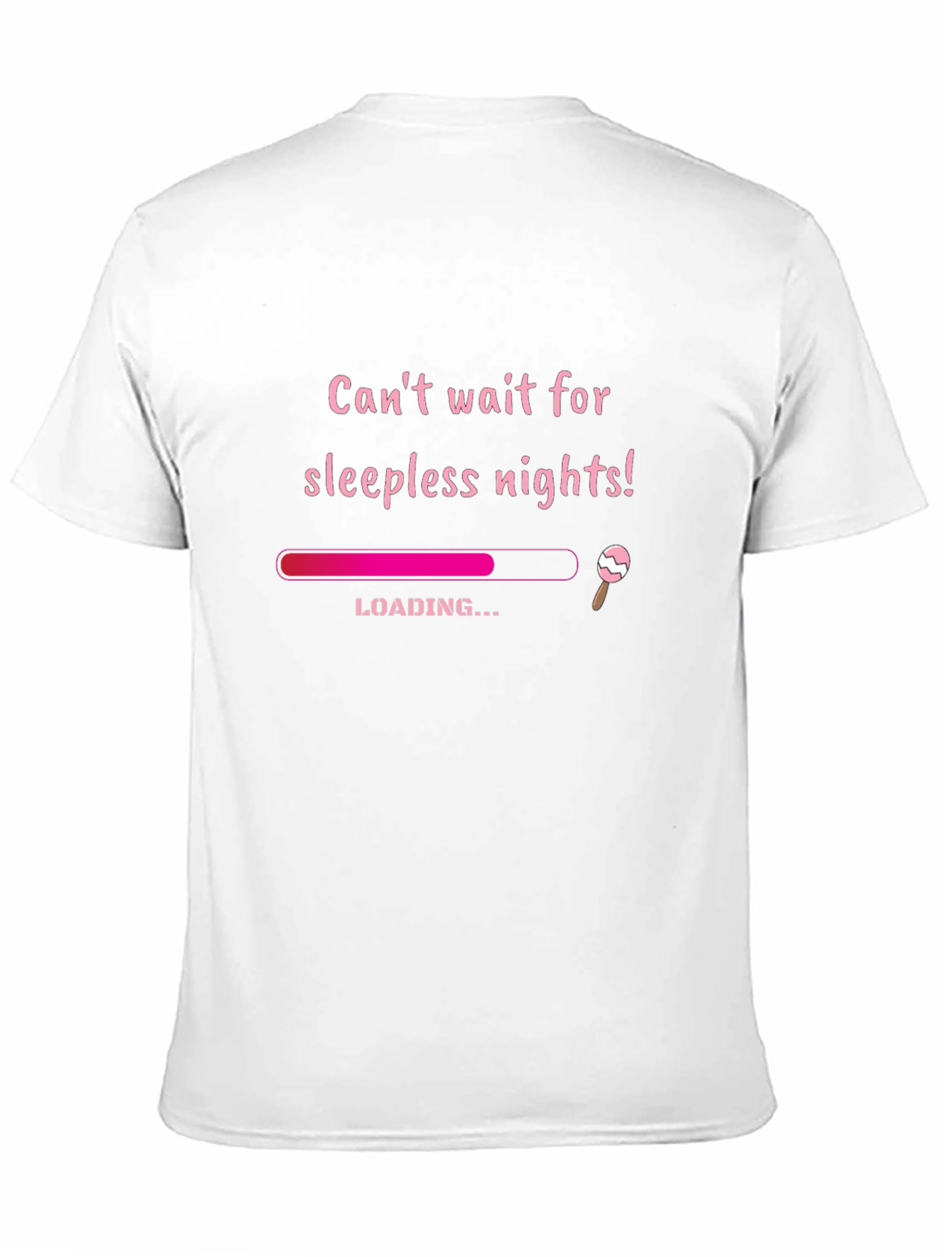 Sleepless Nights Loading Funny Graphic T-Shirt