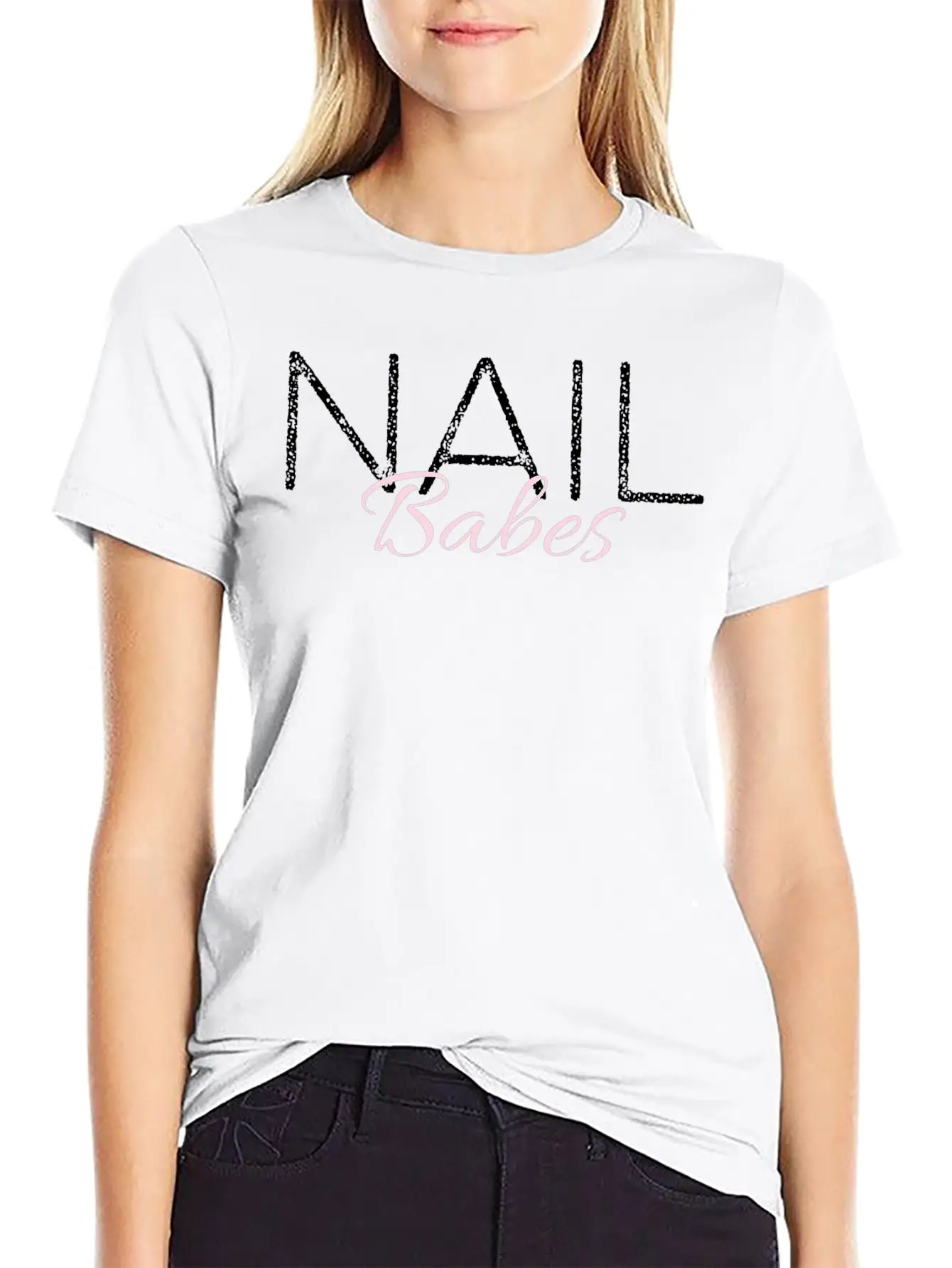Nail Babes Nail Artist Nail Technician Classic Fit Graphic Tee For Daily Comfort – Unisex Cotton Shirt