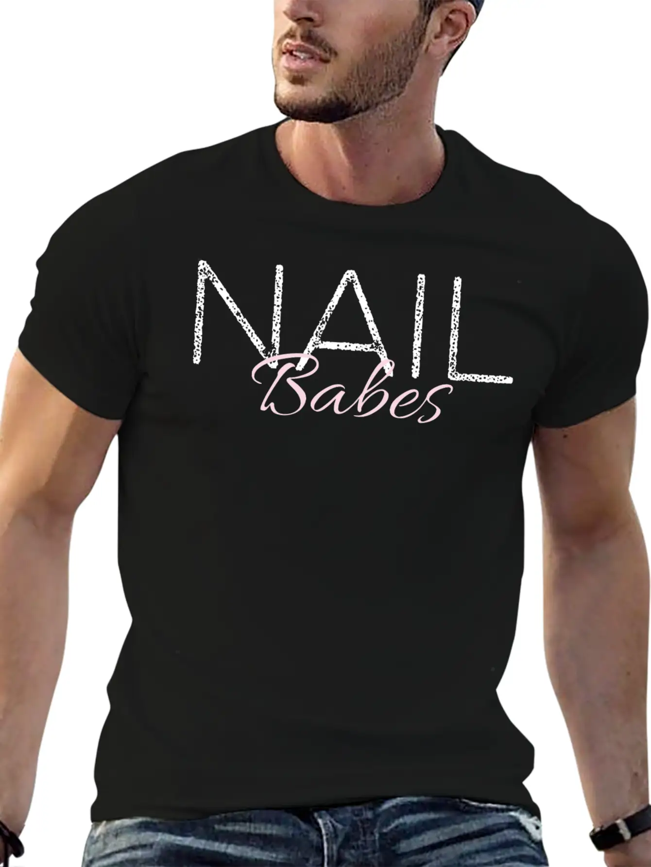 Nail Babes Nail Artist Nail Technician Classic Fit Graphic Tee For Daily Comfort – Unisex Cotton Shirt
