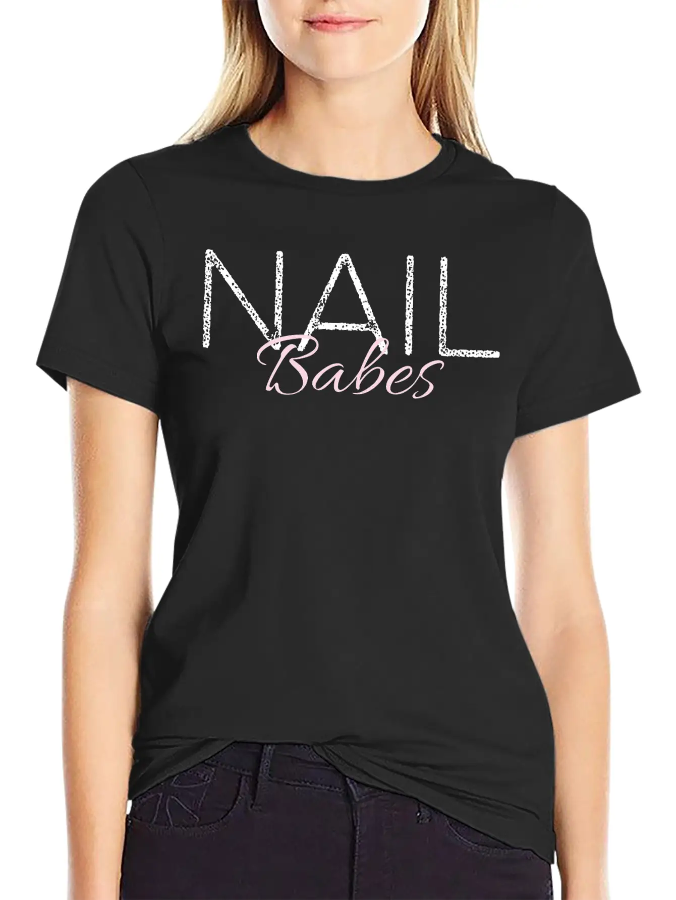 Nail Babes Nail Artist Nail Technician Classic Fit Graphic Tee For Daily Comfort – Unisex Cotton Shirt
