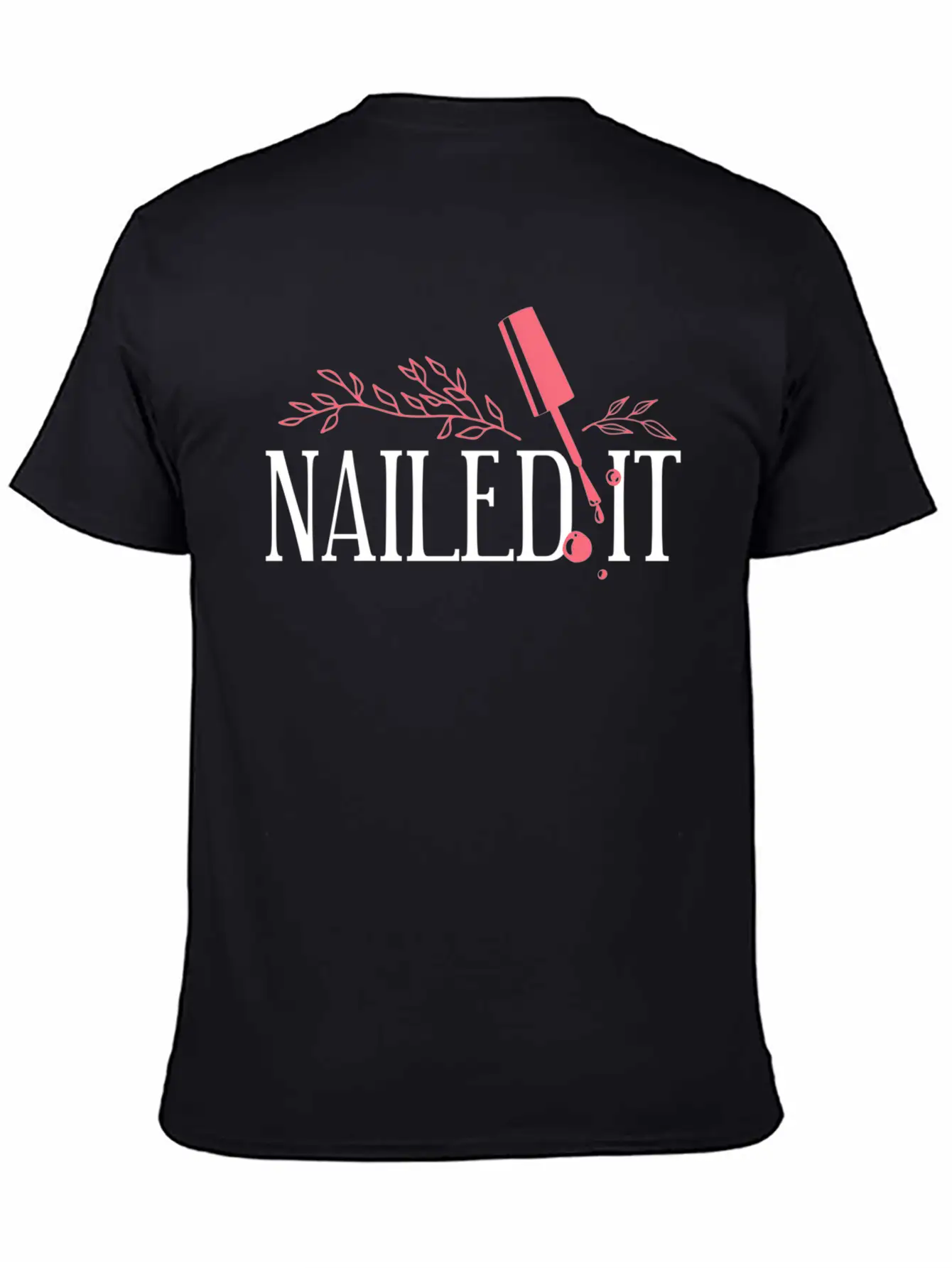 Nail Tech Quote Work Uniform Nail Polish Relaxed Everyday Tee – Lightweight And Durable Cotton