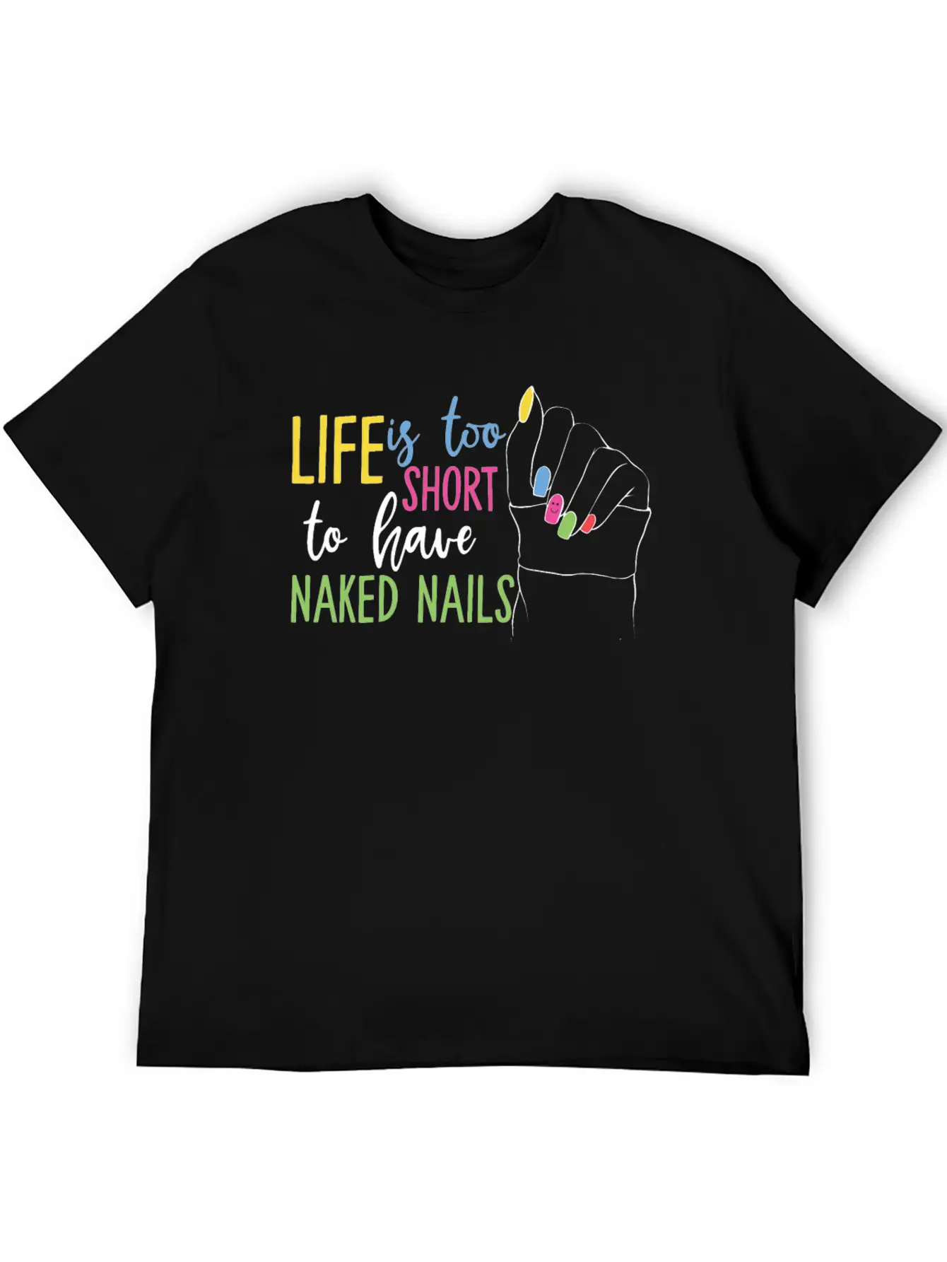 Nail Technician Gelnägel Classic Fit Graphic Tee For Daily Comfort – Unisex Cotton Shirt