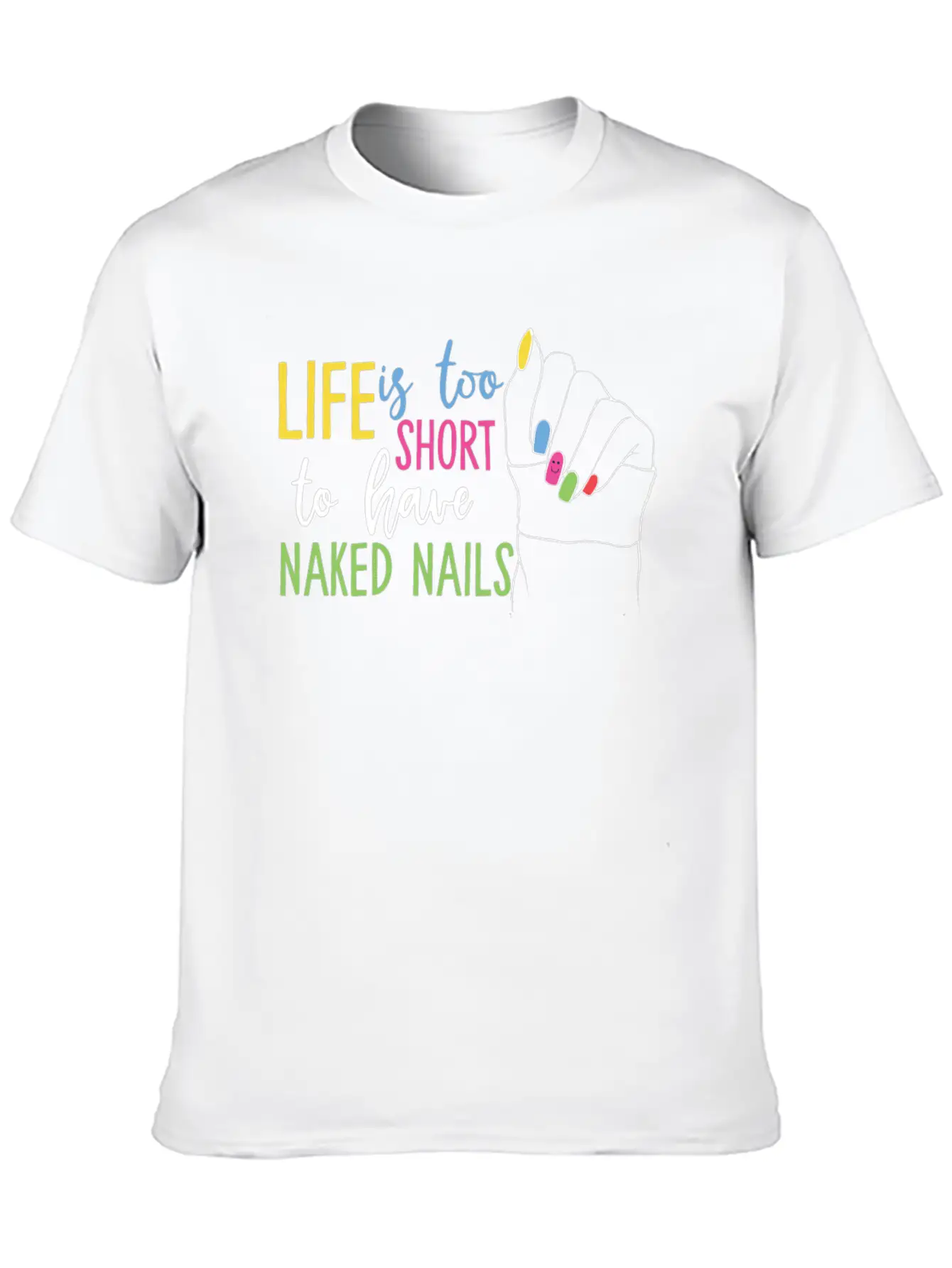 Nail Technician Gelnägel Classic Fit Graphic Tee For Daily Comfort – Unisex Cotton Shirt