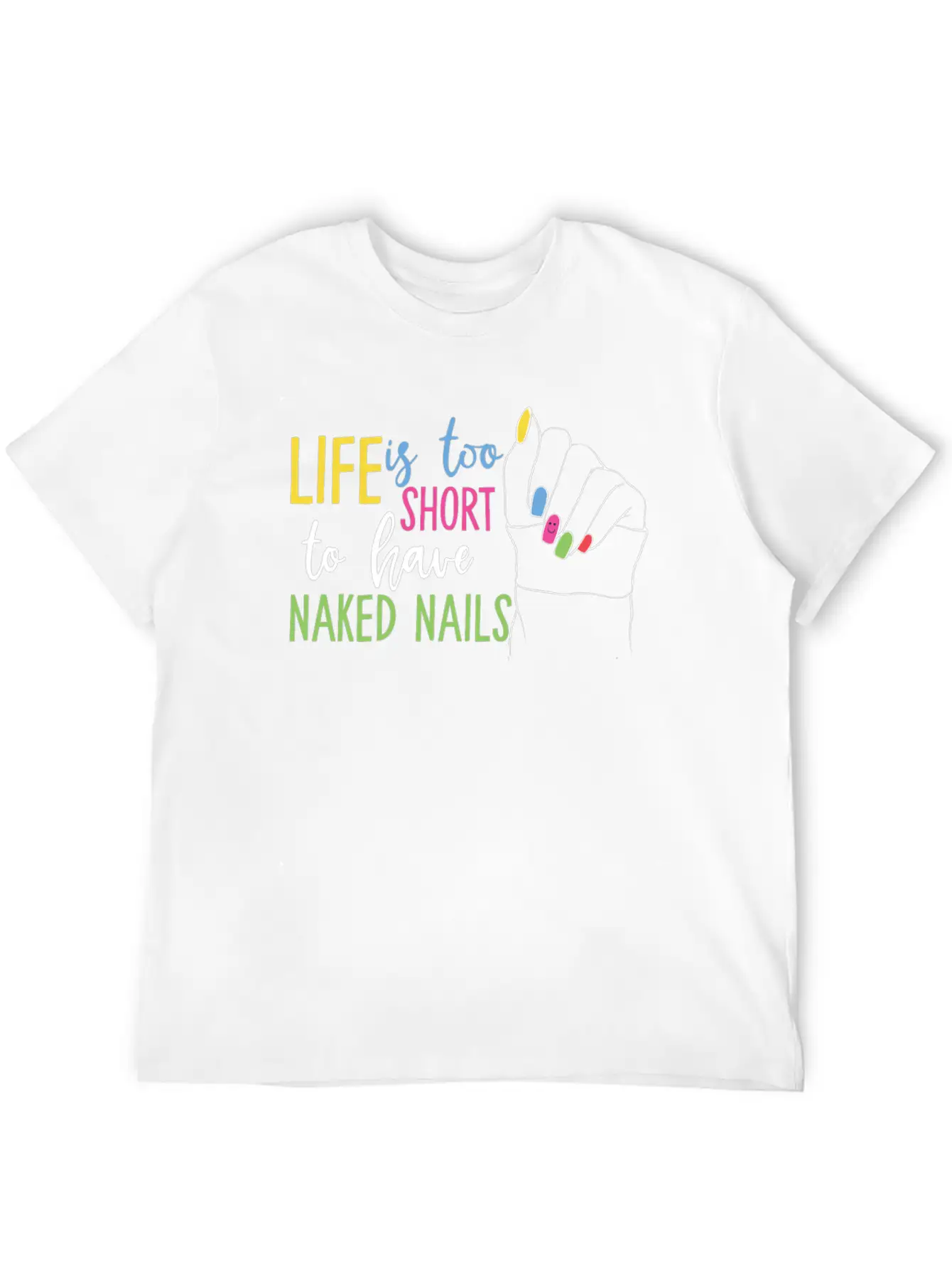 Nail Technician Gelnägel Classic Fit Graphic Tee For Daily Comfort – Unisex Cotton Shirt