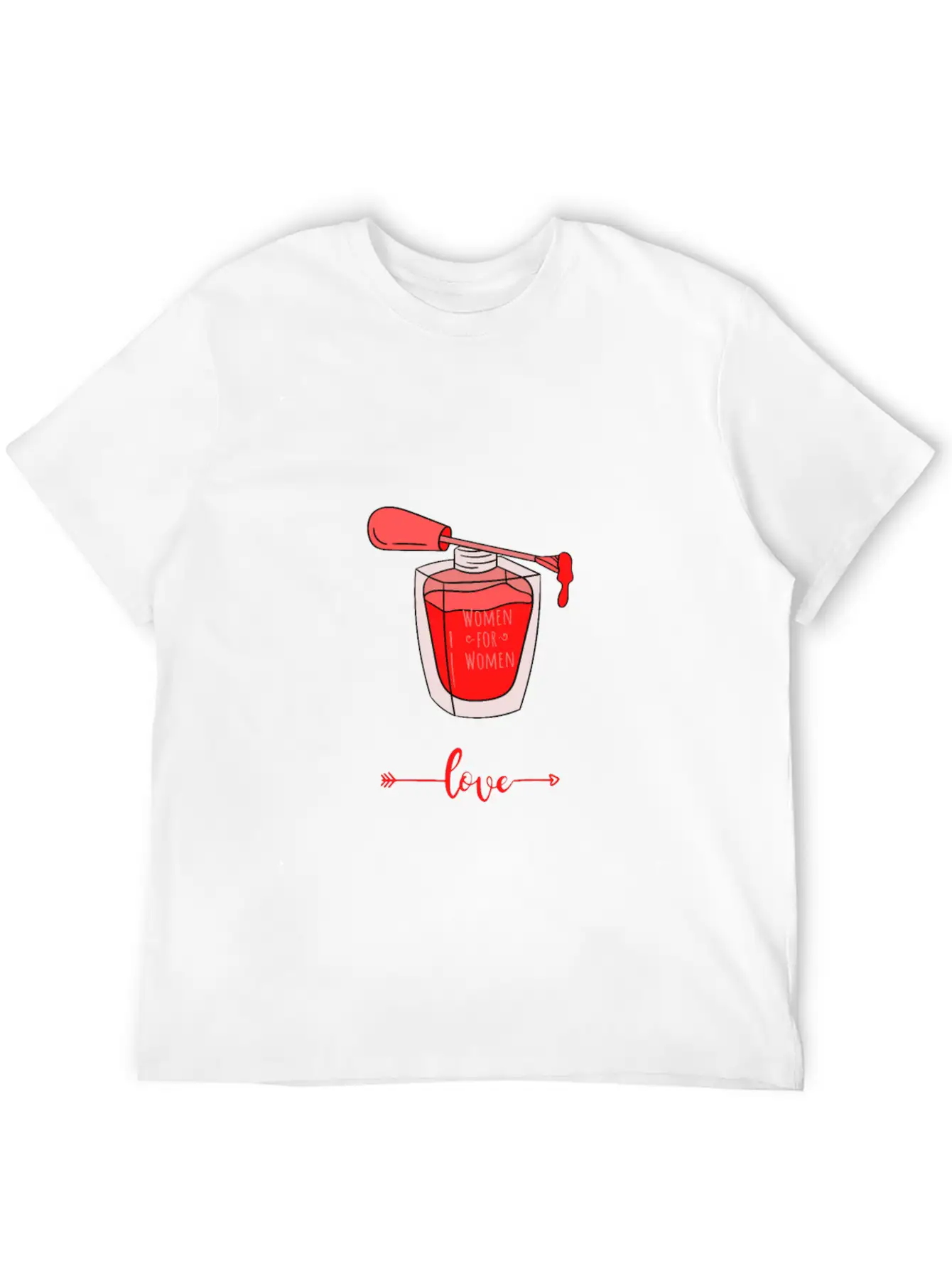 Nails | Nails Lover | Gift For Her | Nails Salon Lightweight Cotton T-Shirt – Daily Comfort Graphic Shirt