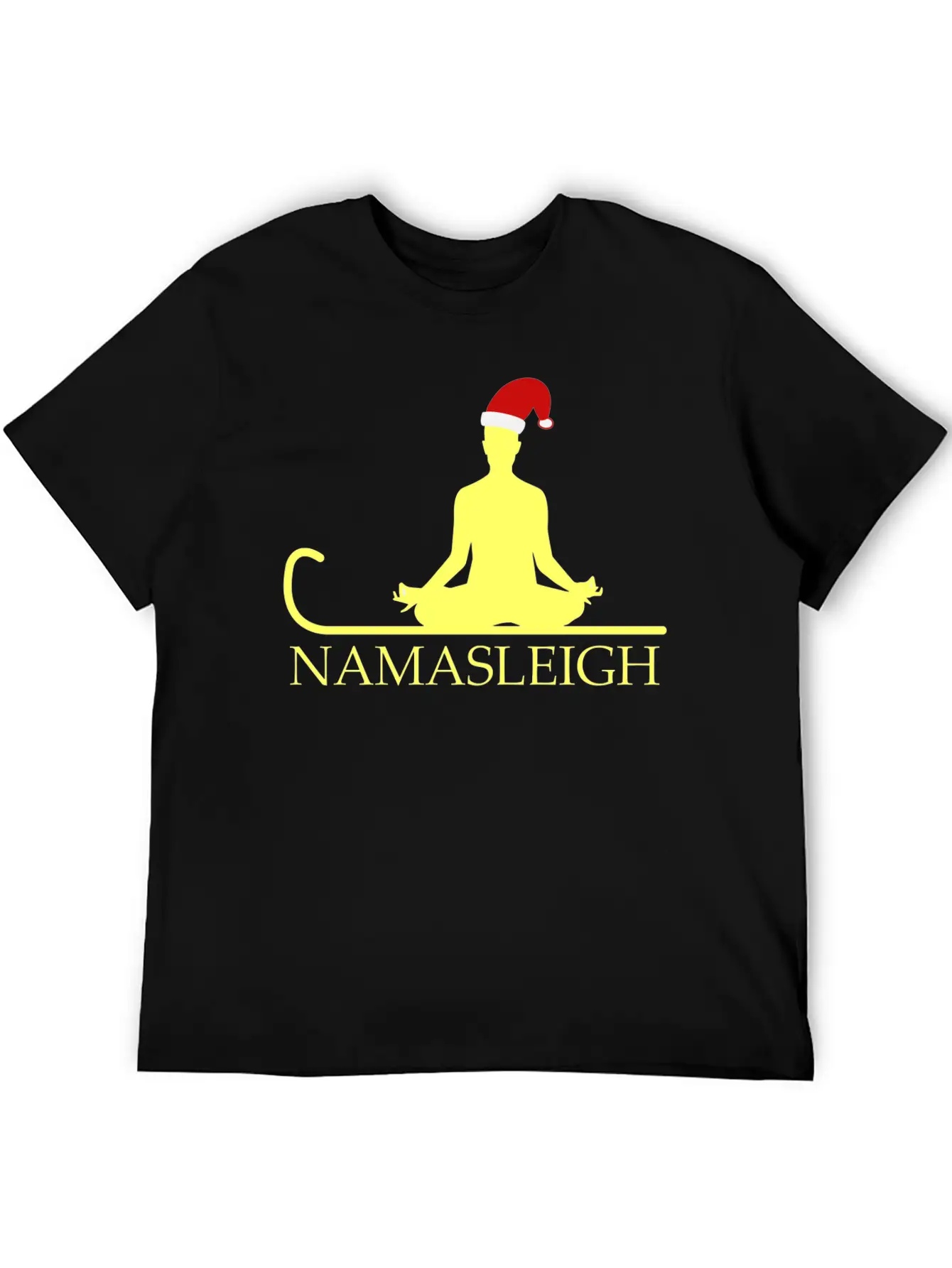 Namasleigh Balance Yoga Instructor Christmas GiftG Unisex Casual T-Shirt – Clean Design For Daily Comfort