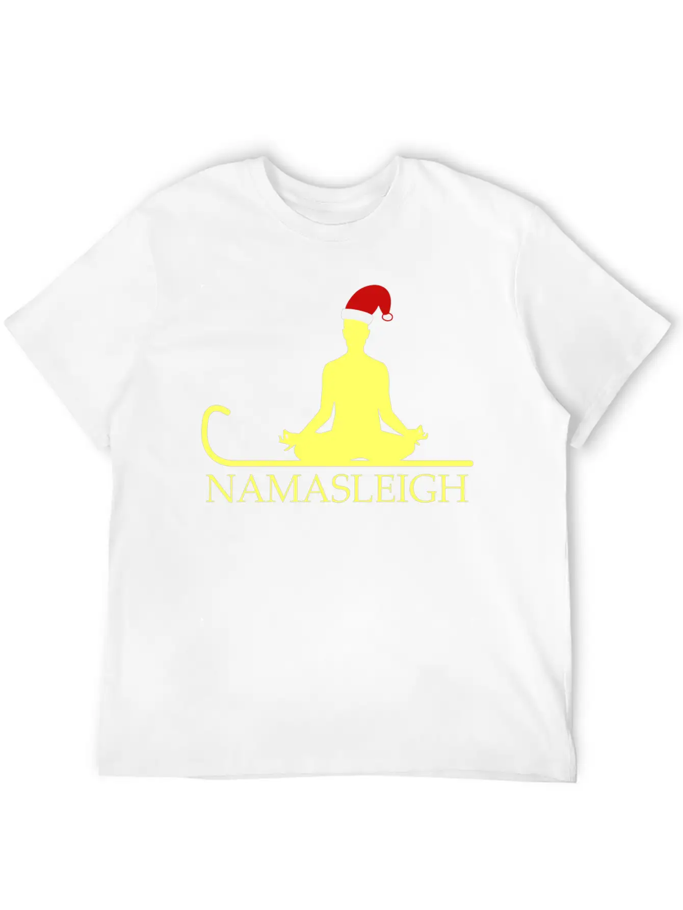 Namasleigh Balance Yoga Instructor Christmas GiftG Unisex Casual T-Shirt – Clean Design For Daily Comfort