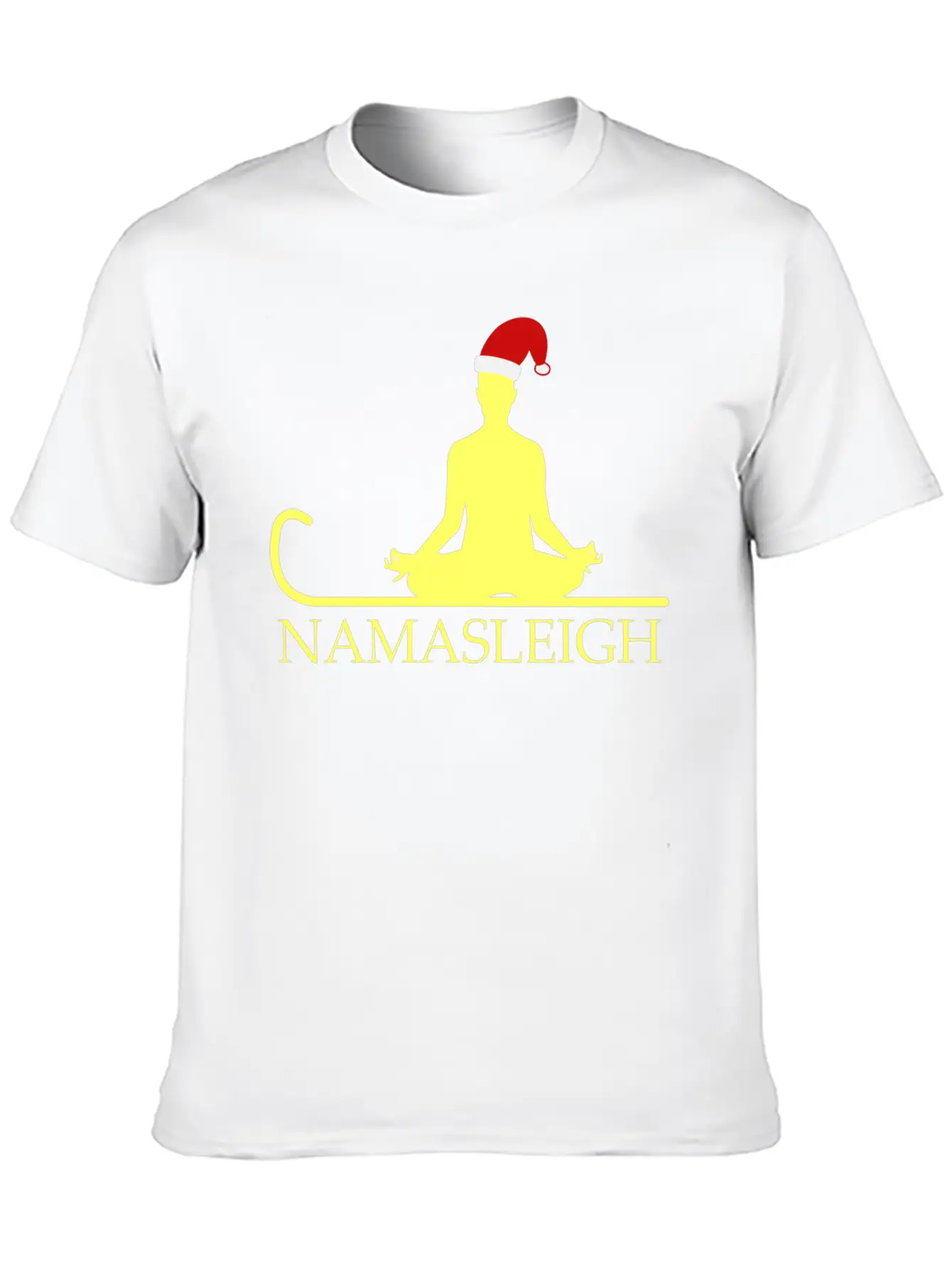 Namasleigh Balance Yoga Instructor Christmas GiftG Unisex Casual T-Shirt – Clean Design For Daily Comfort