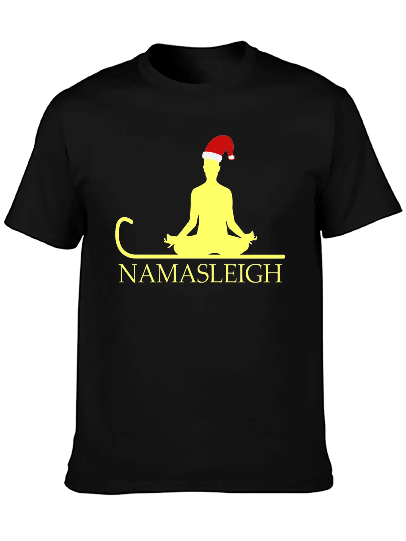 Namasleigh Balance Yoga Instructor Christmas GiftG Unisex Casual T-Shirt – Clean Design For Daily Comfort