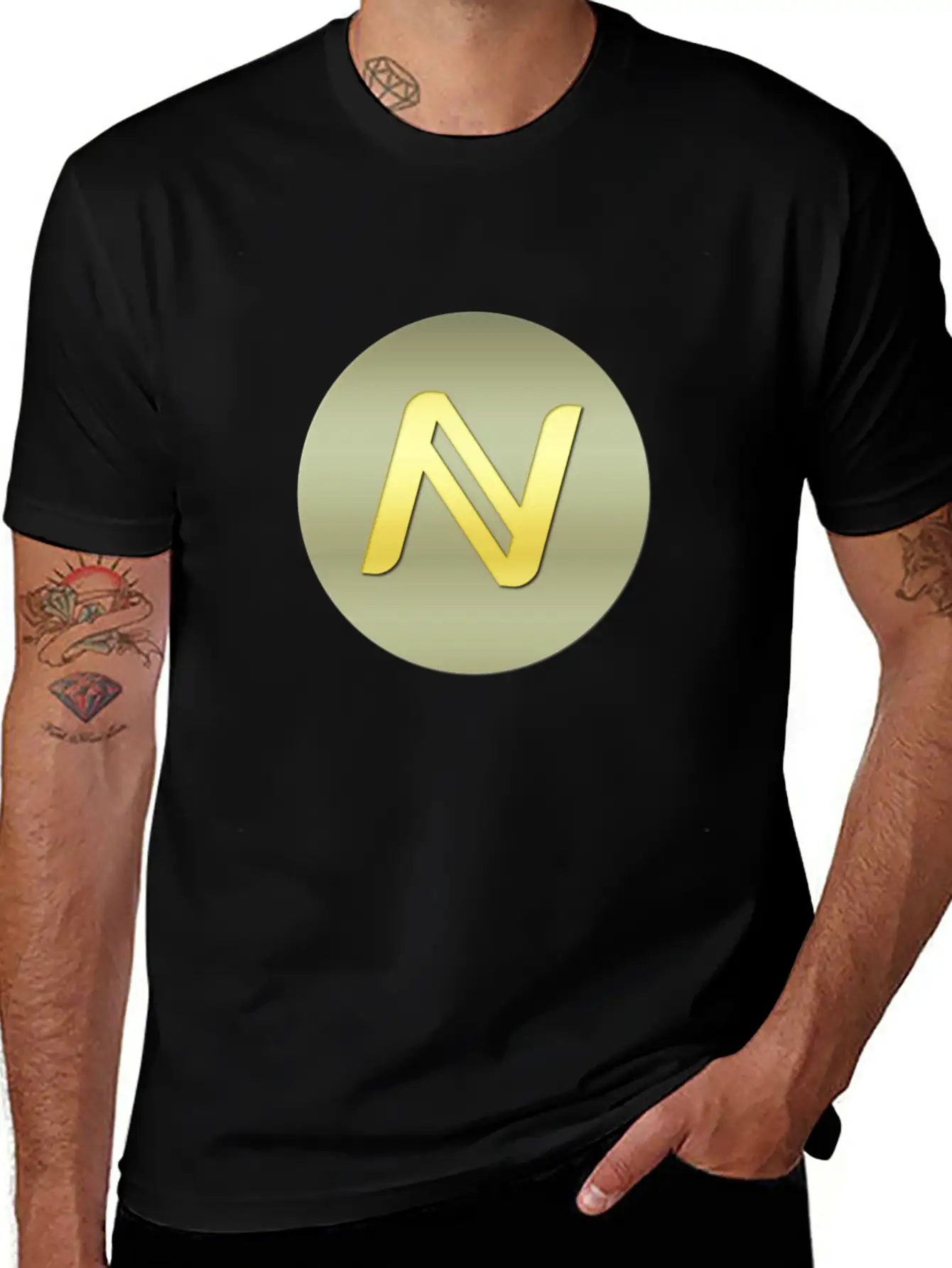 Namecoin LOGO 3D E A Classic Fit Graphic Tee For Daily Comfort – Unisex Cotton Shirt