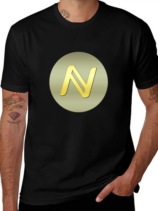 Namecoin LOGO 3D E A Classic Fit Graphic Tee For Daily Comfort – Unisex Cotton Shirt