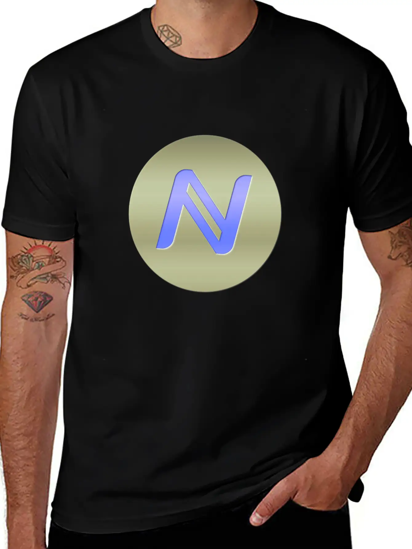 Namecoin LOGO C1 Essential Cotton Tee For Daily Outfits – Unisex Style