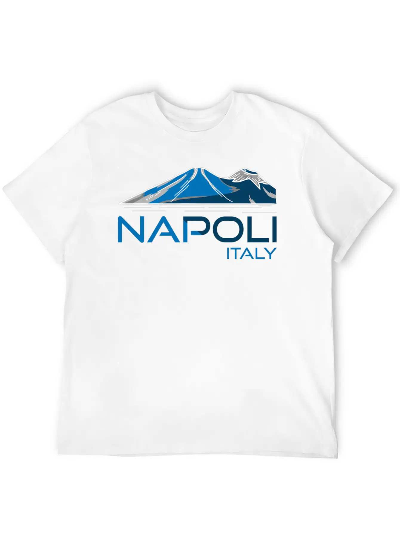 Napoli Italy Mt Vesuvius Unisex Casual T-Shirt – Clean Design For Daily Comfort