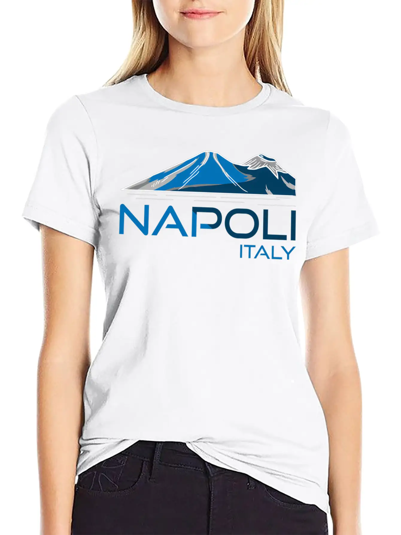 Napoli Italy Mt Vesuvius Unisex Casual T-Shirt – Clean Design For Daily Comfort