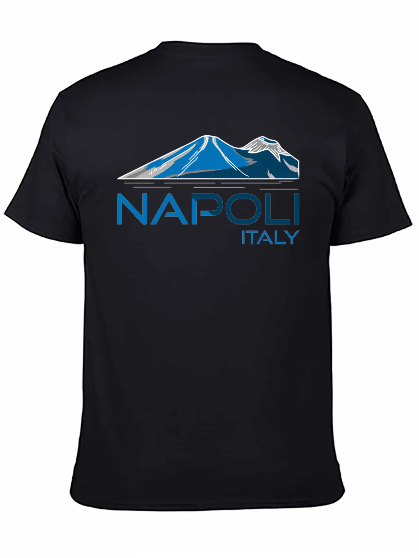 Napoli Italy Mt Vesuvius Unisex Casual T-Shirt – Clean Design For Daily Comfort
