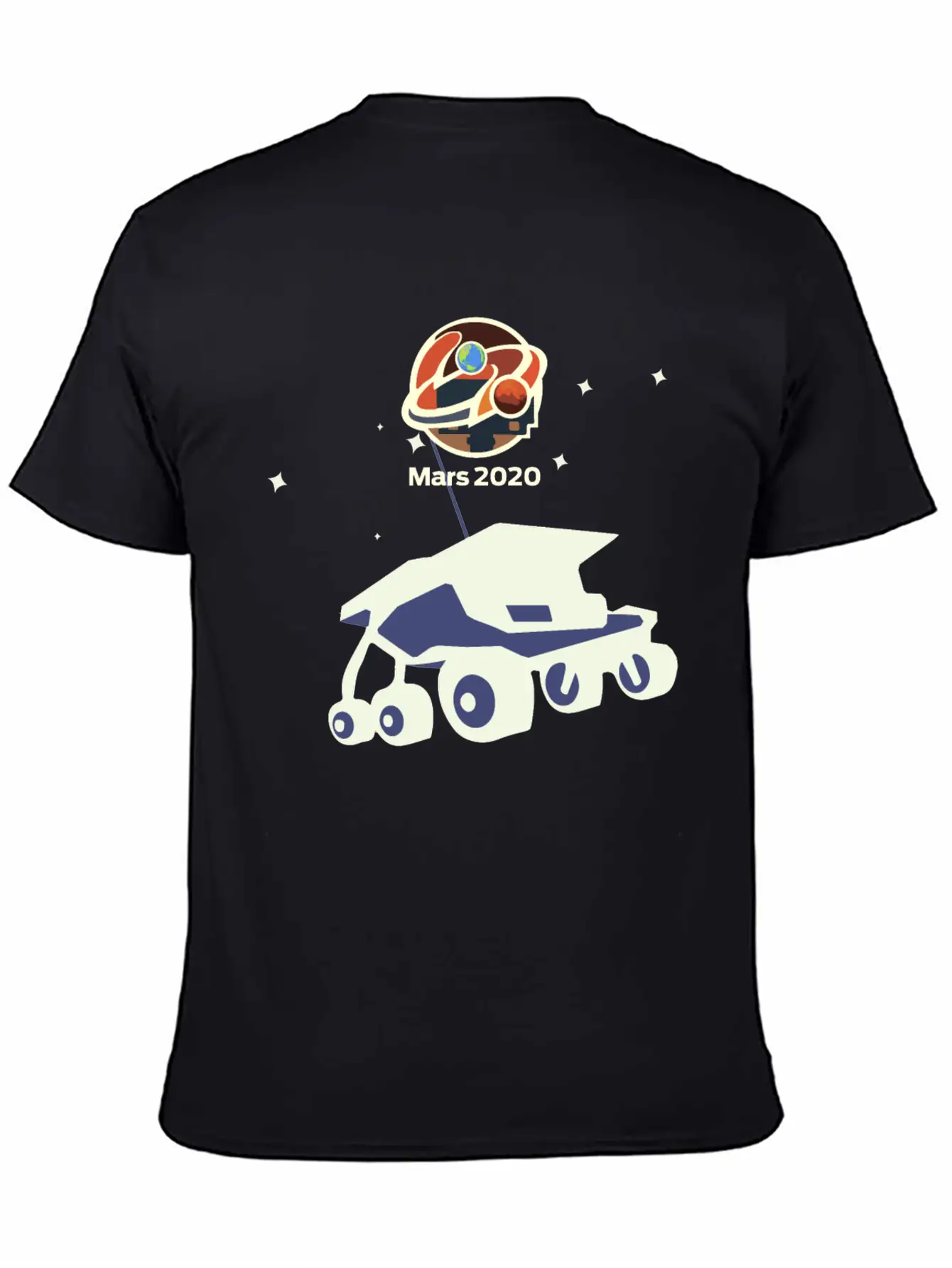 NASA Mars 2020 Rover Basic Graphic T-Shirt – Daily Comfort In Soft Cotton