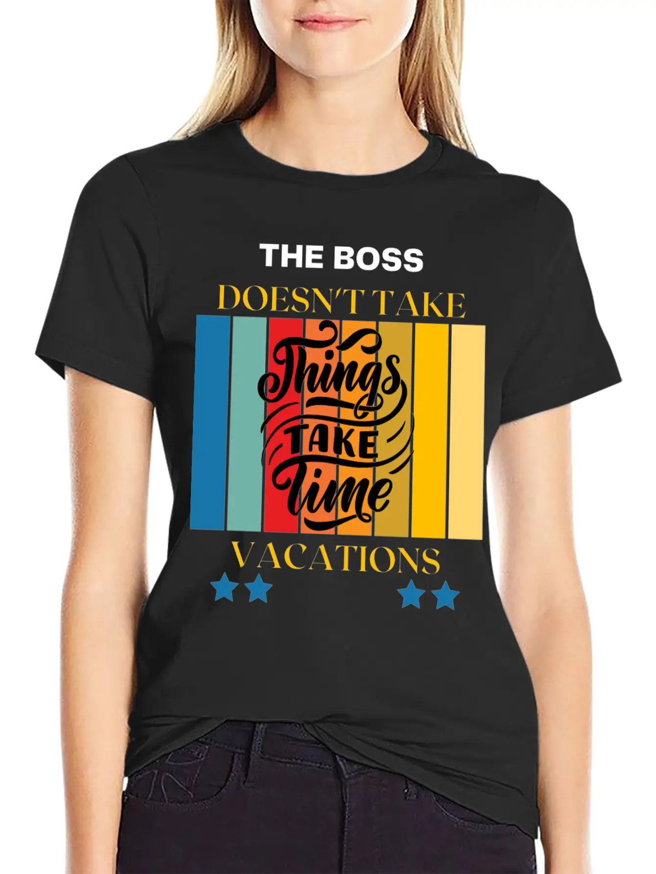 National Boss Day 1958 Modern Fit Casual T-Shirt – Clean And Versatile Design