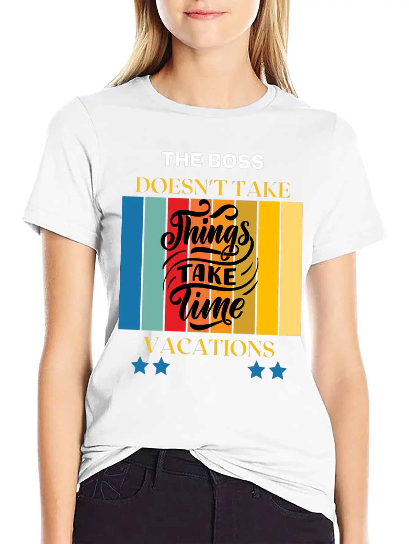 National Boss Day 1958 Modern Fit Casual T-Shirt – Clean And Versatile Design