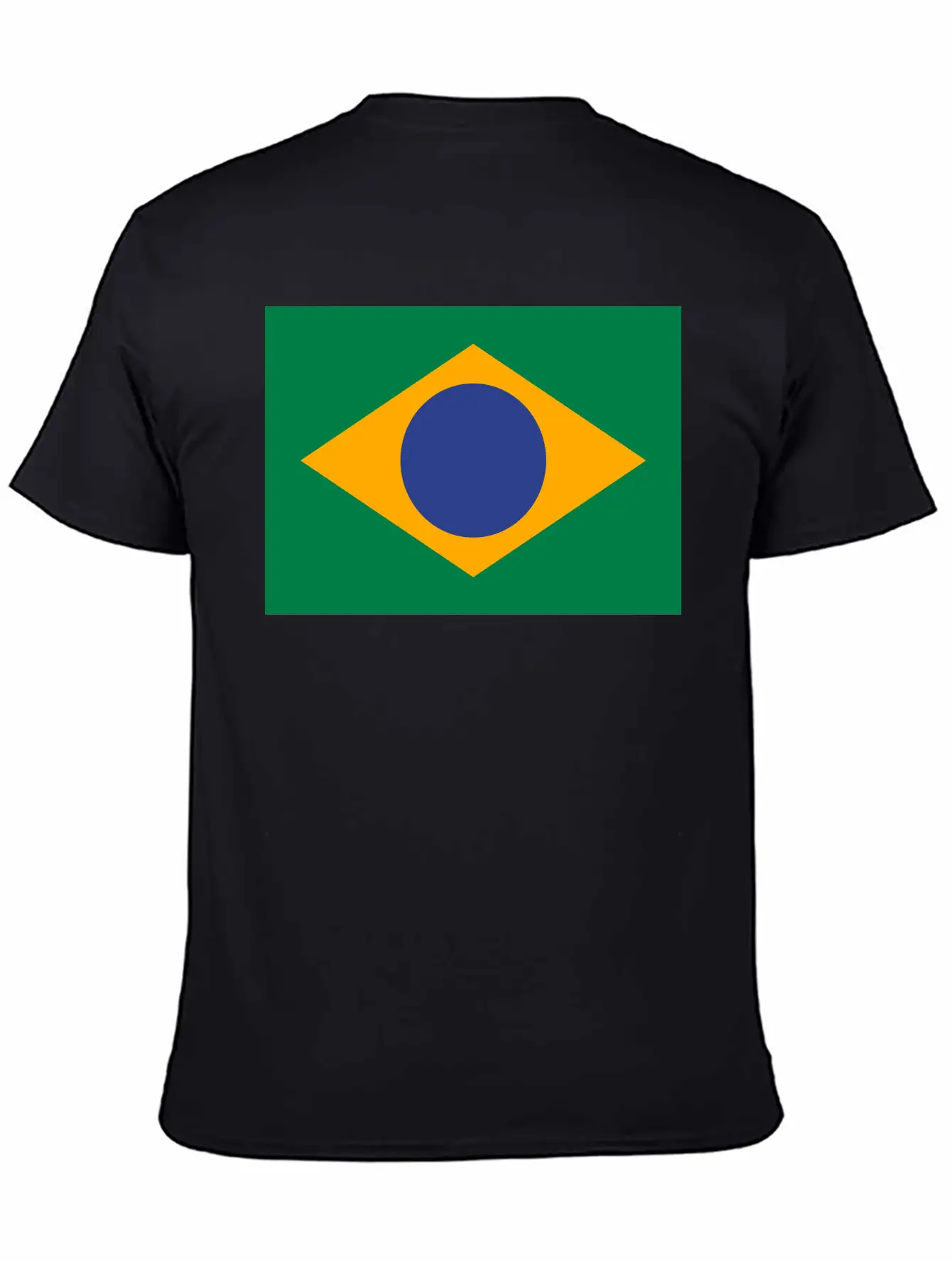 National Flag Of Brazil Modern Fit Casual T-Shirt – Clean And Versatile Design