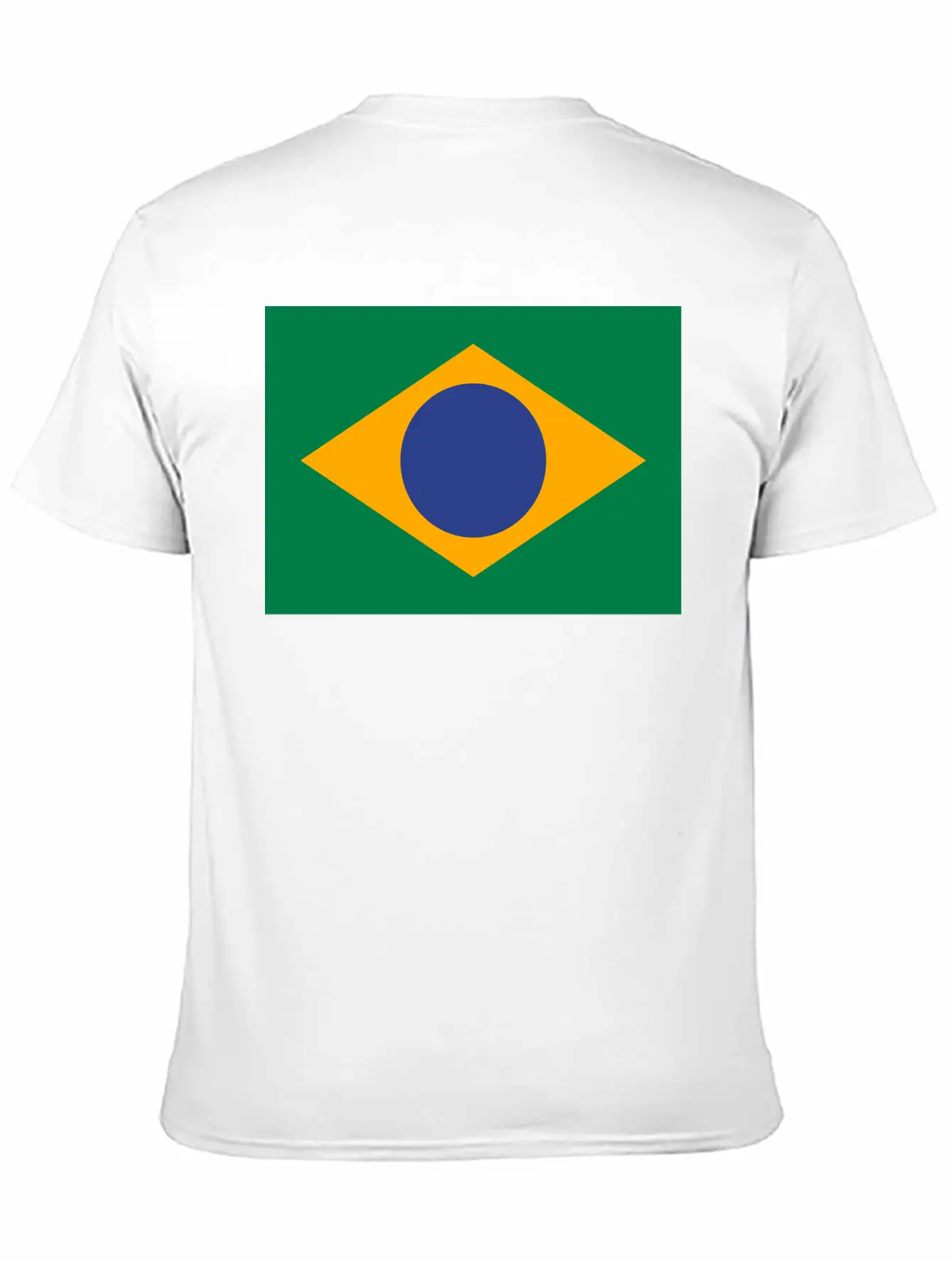 National Flag Of Brazil Modern Fit Casual T-Shirt – Clean And Versatile Design