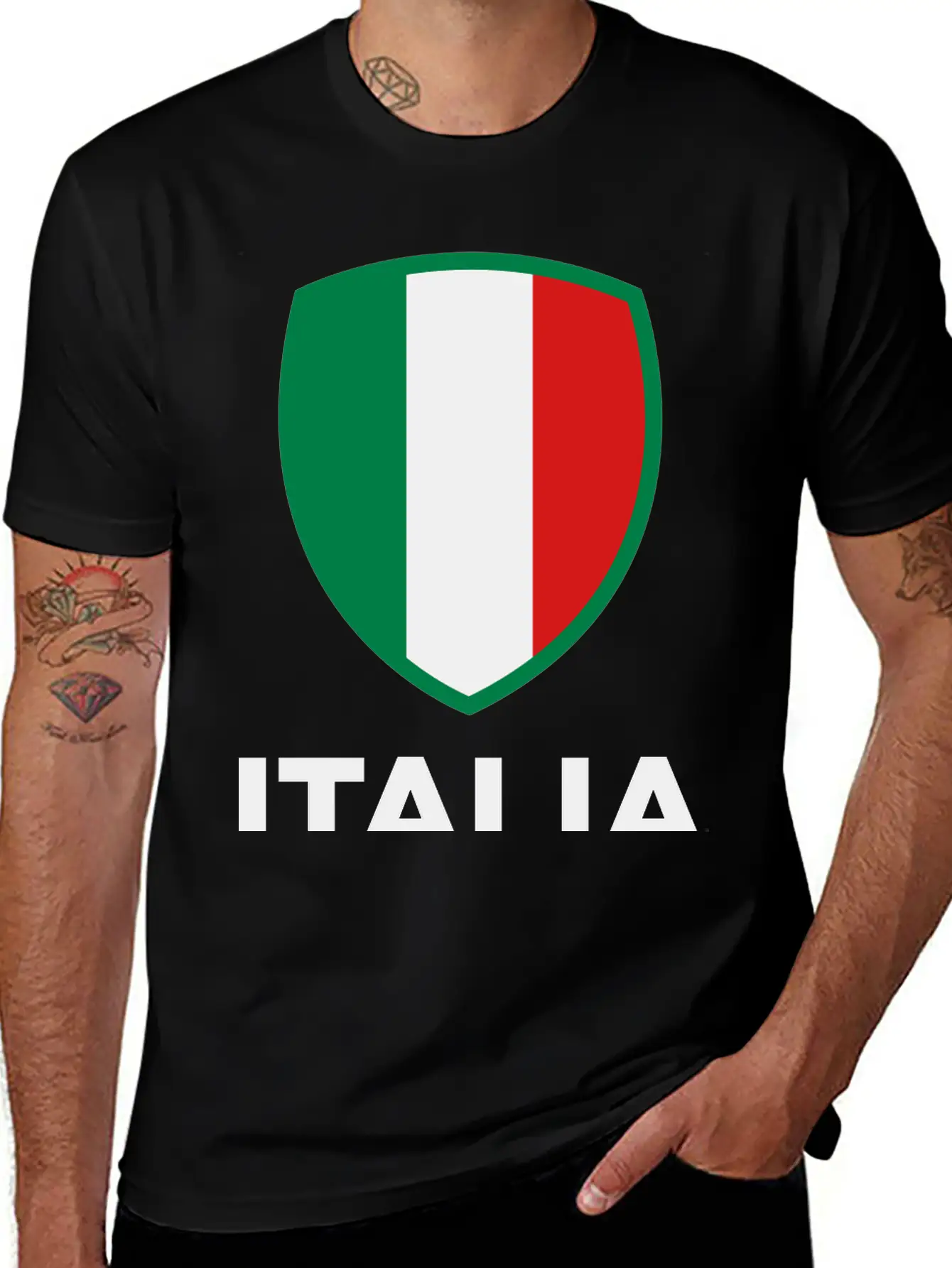 National Flag Of Italy Unisex Casual T-Shirt – Clean Design For Daily Comfort