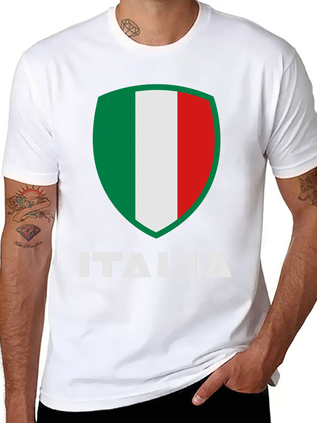 National Flag Of Italy Unisex Casual T-Shirt – Clean Design For Daily Comfort