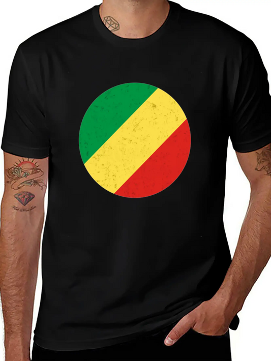 Nationality Country Flag Basic Graphic T-Shirt – Daily Comfort In Soft Cotton