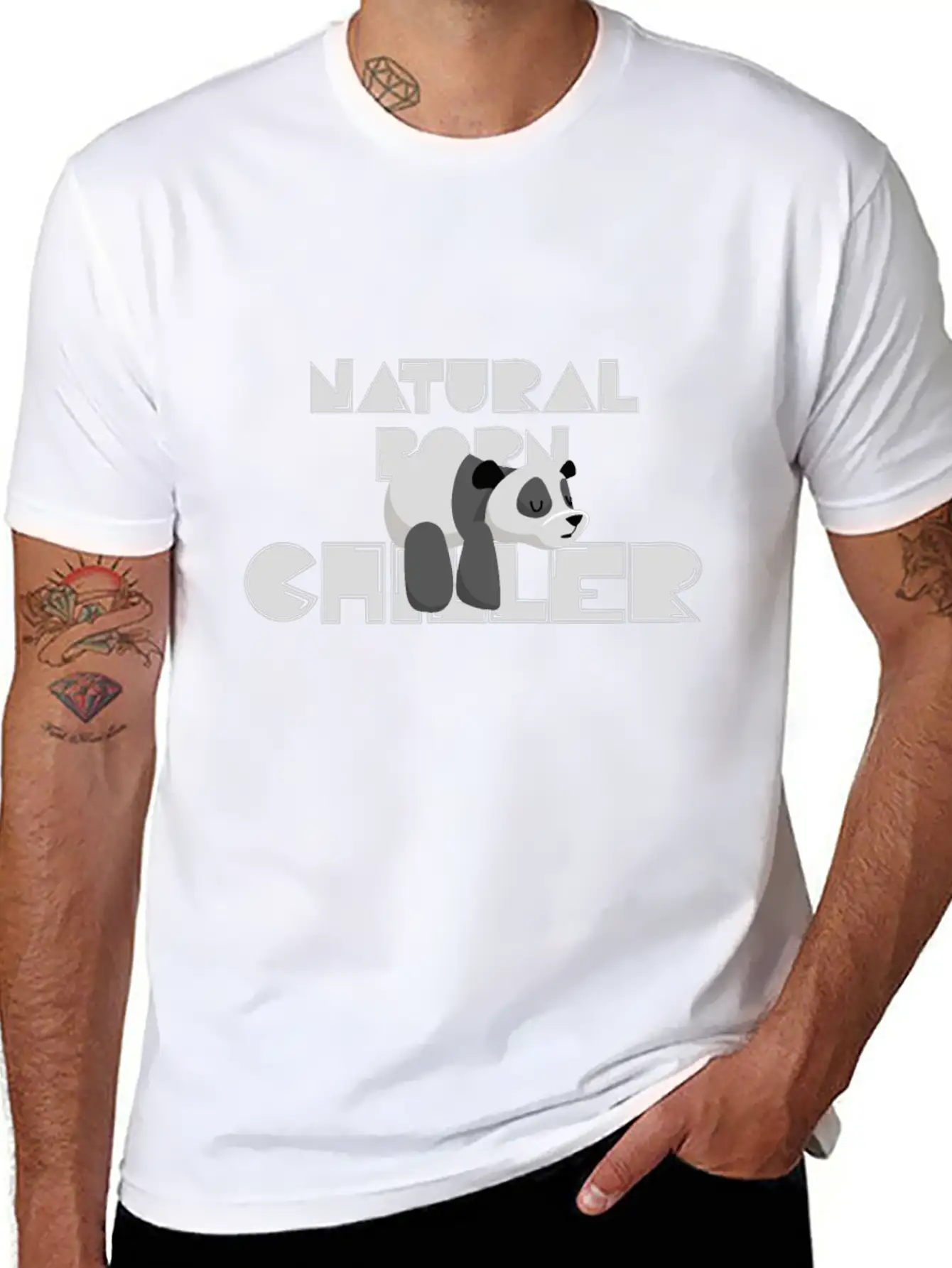 Natural Born Chiller Classic Fit Graphic Tee For Daily Comfort – Unisex Cotton Shirt