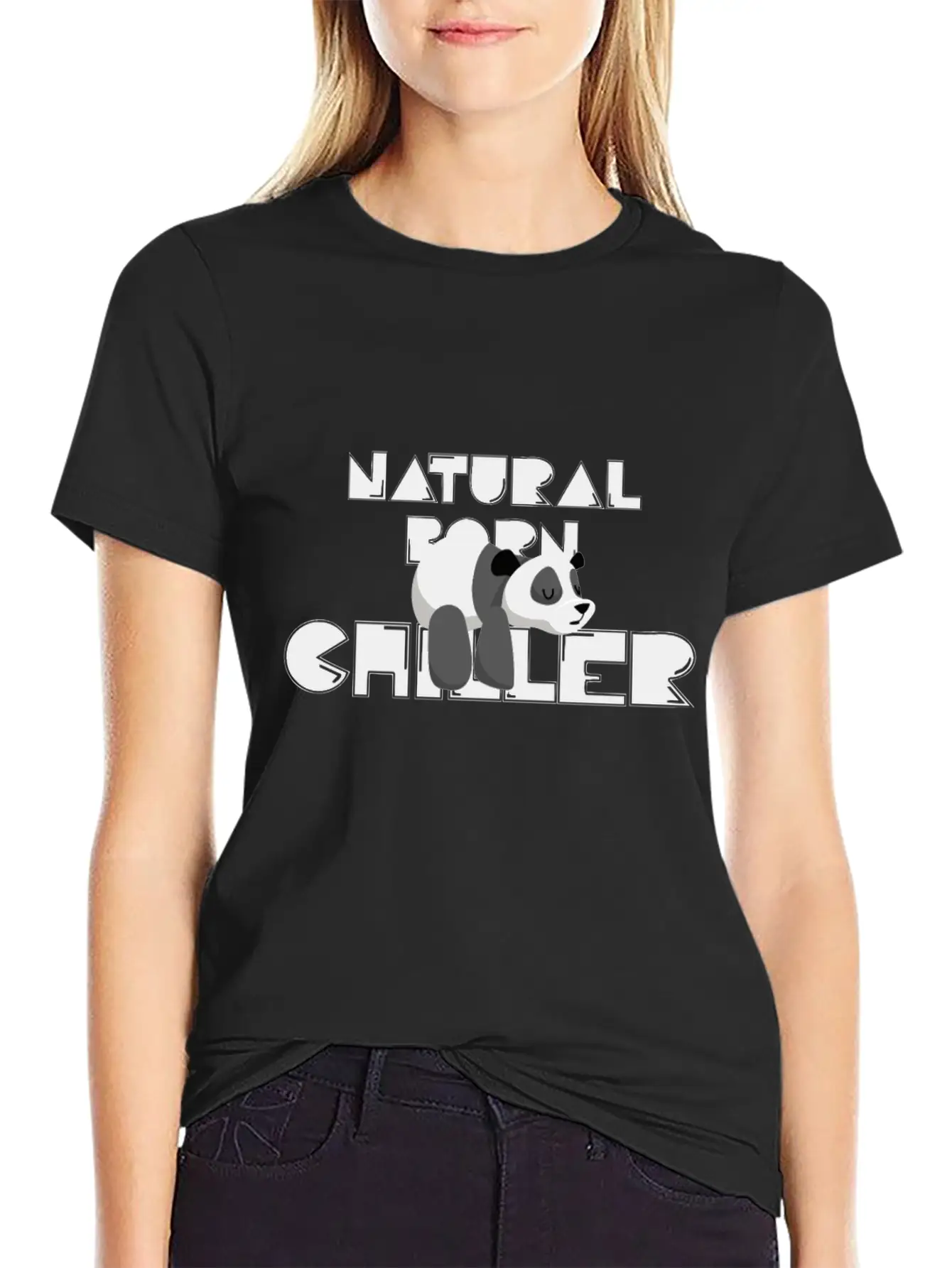 Natural Born Chiller Classic Fit Graphic Tee For Daily Comfort – Unisex Cotton Shirt
