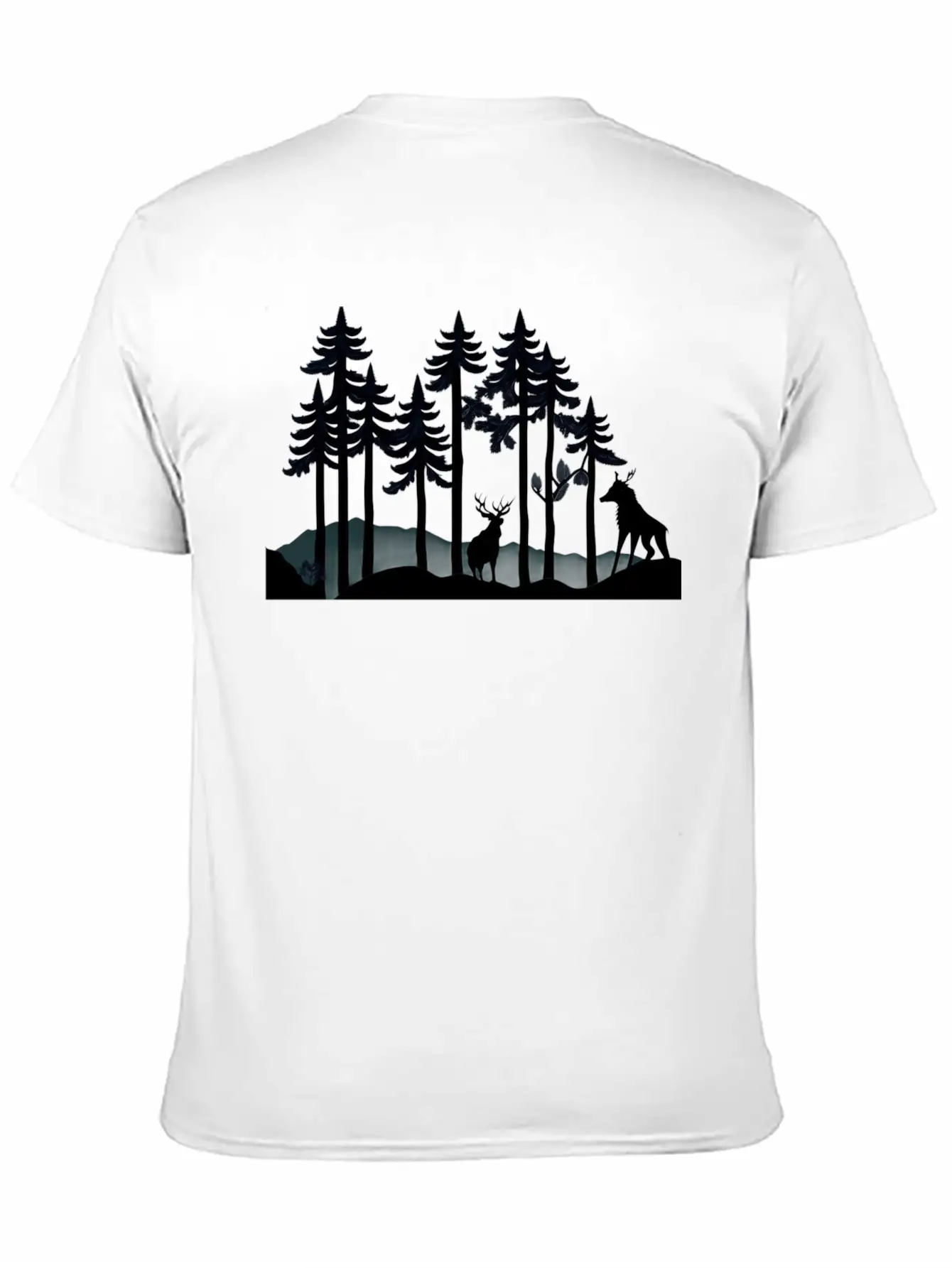 NATURE JUNGLE Unisex Casual T-Shirt – Clean Design For Daily Comfort