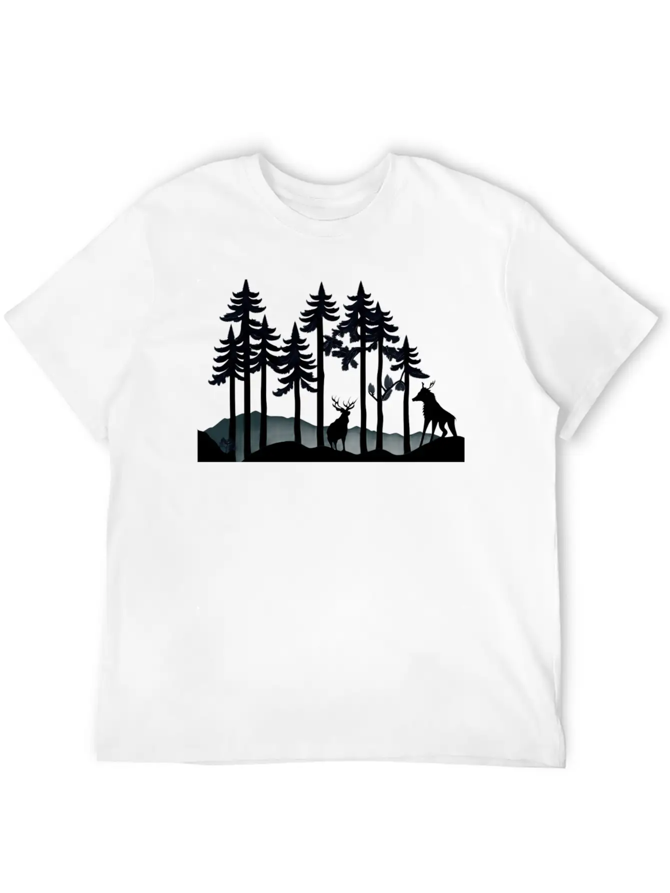 NATURE JUNGLE Unisex Casual T-Shirt – Clean Design For Daily Comfort