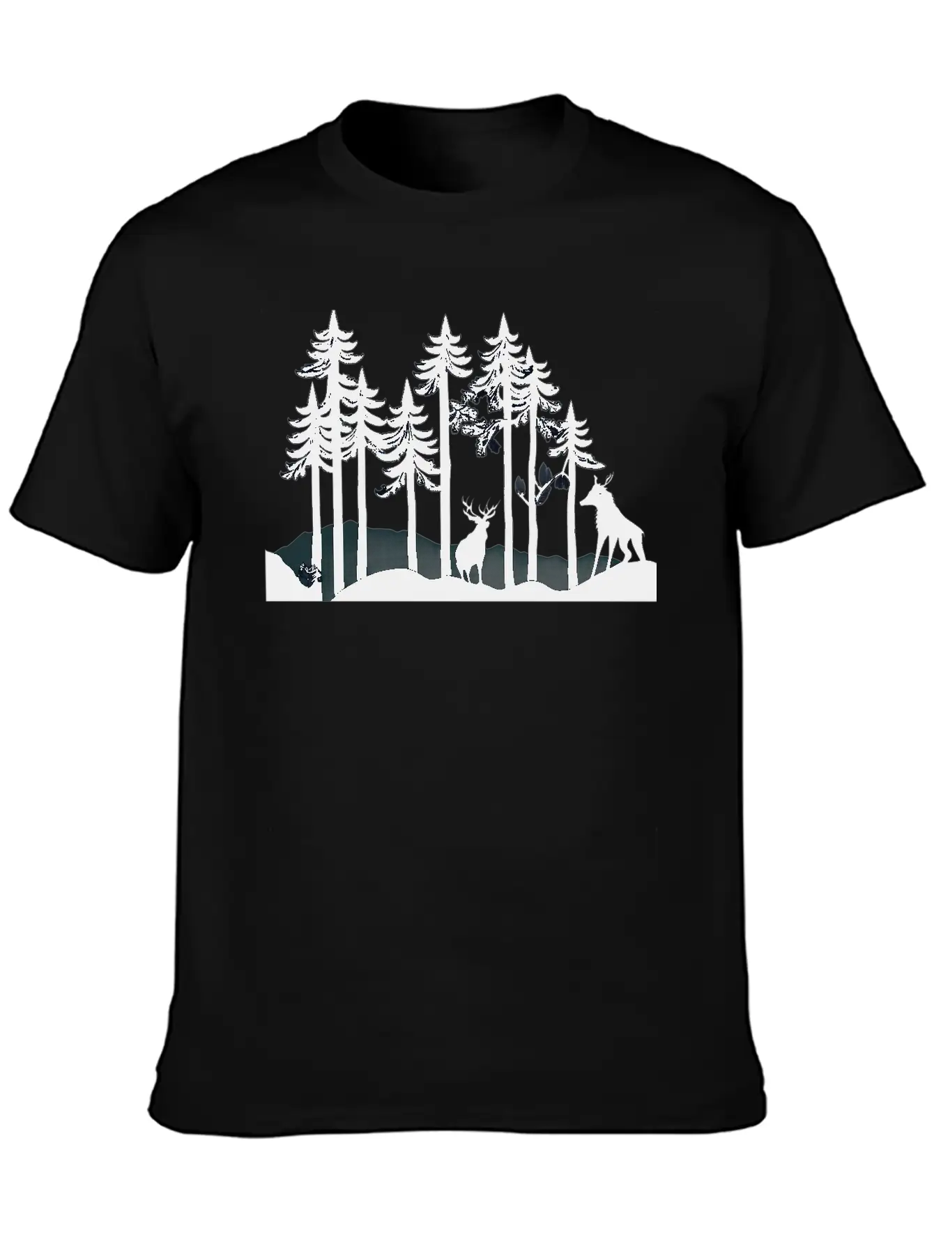 NATURE JUNGLE Unisex Casual T-Shirt – Clean Design For Daily Comfort