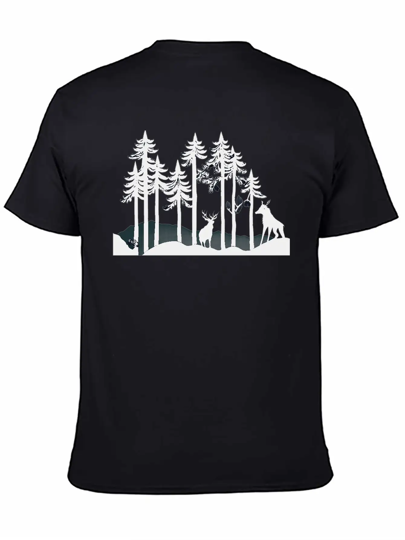 NATURE JUNGLE Unisex Casual T-Shirt – Clean Design For Daily Comfort