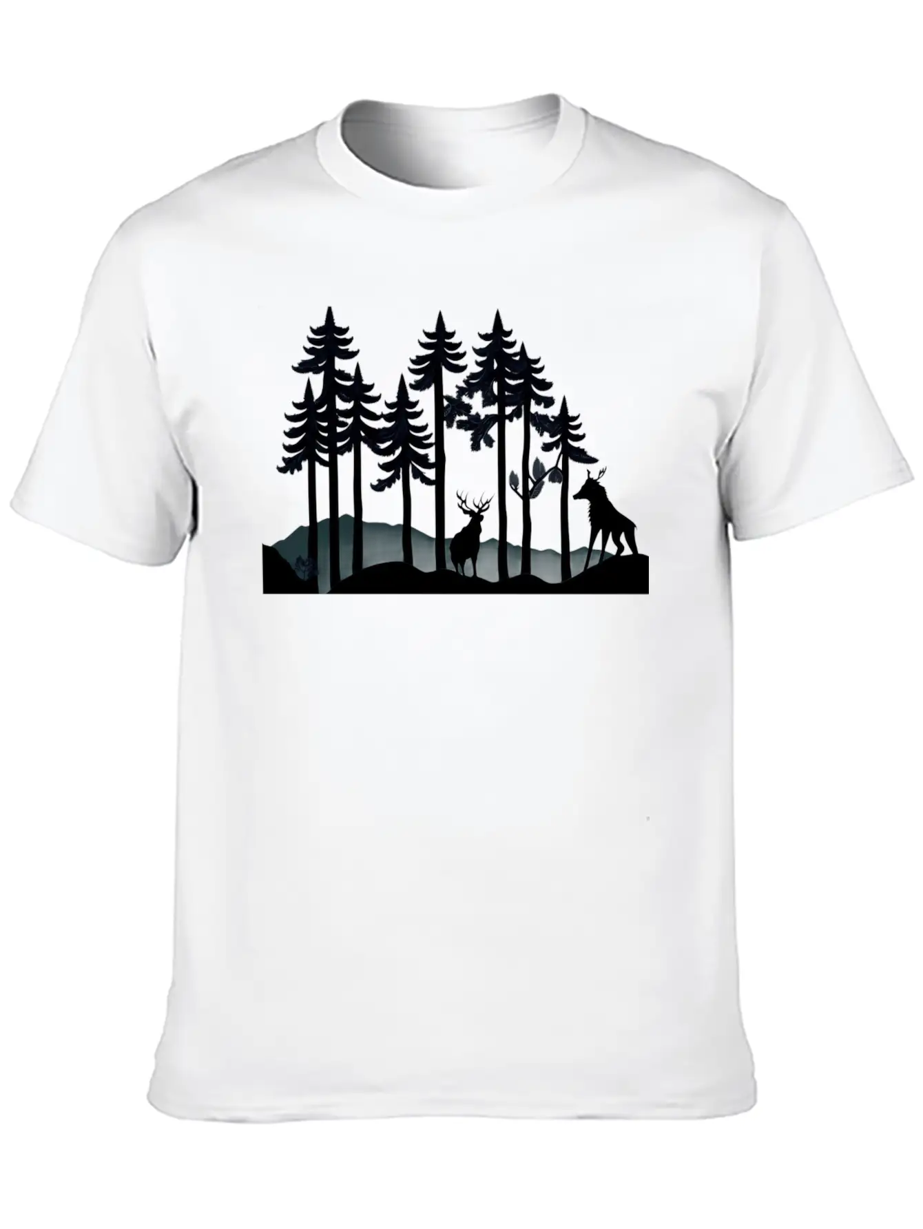 NATURE JUNGLE Unisex Casual T-Shirt – Clean Design For Daily Comfort